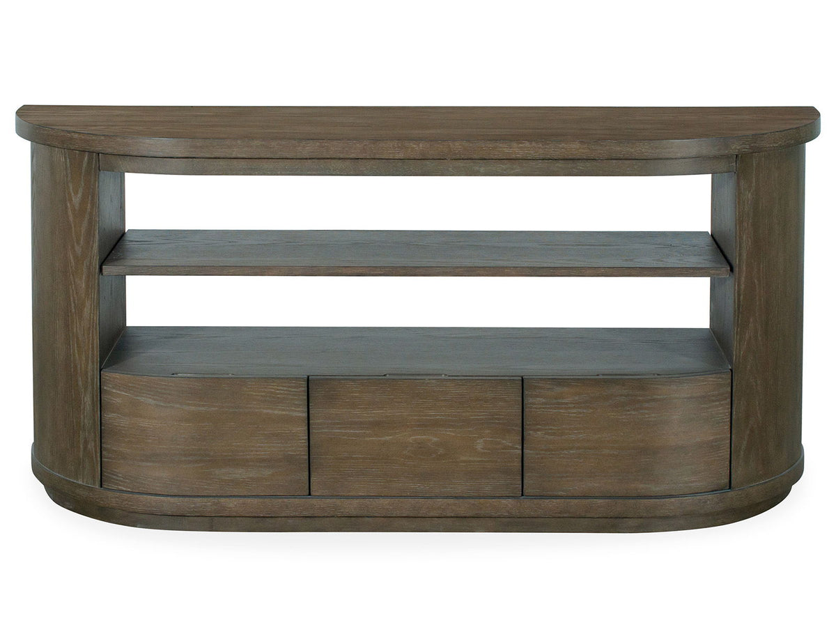 Bosley - Demilune Sofa Table - Porpoise