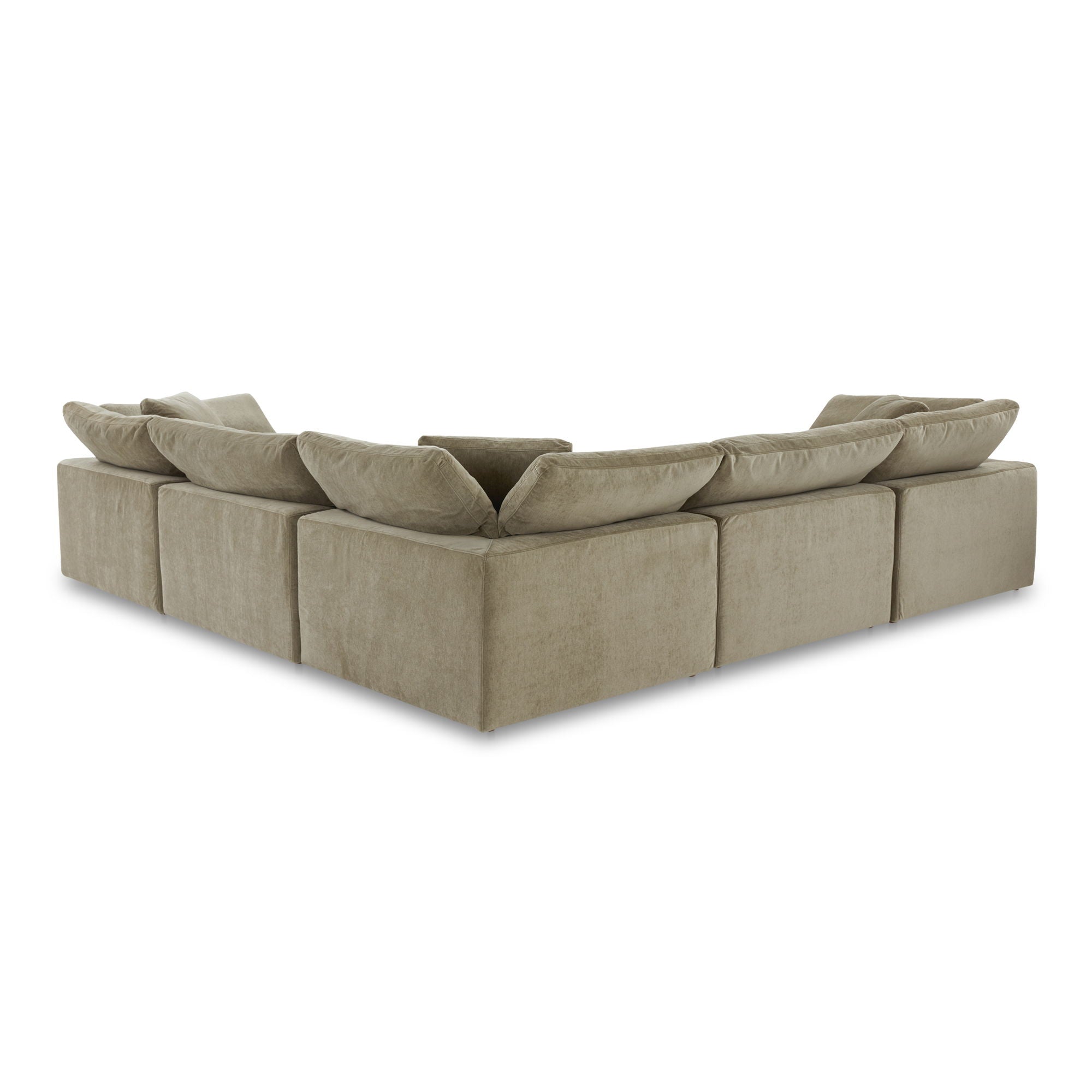 Terra Classic - Performance Fabric L Modular Sectional - Desert Sage