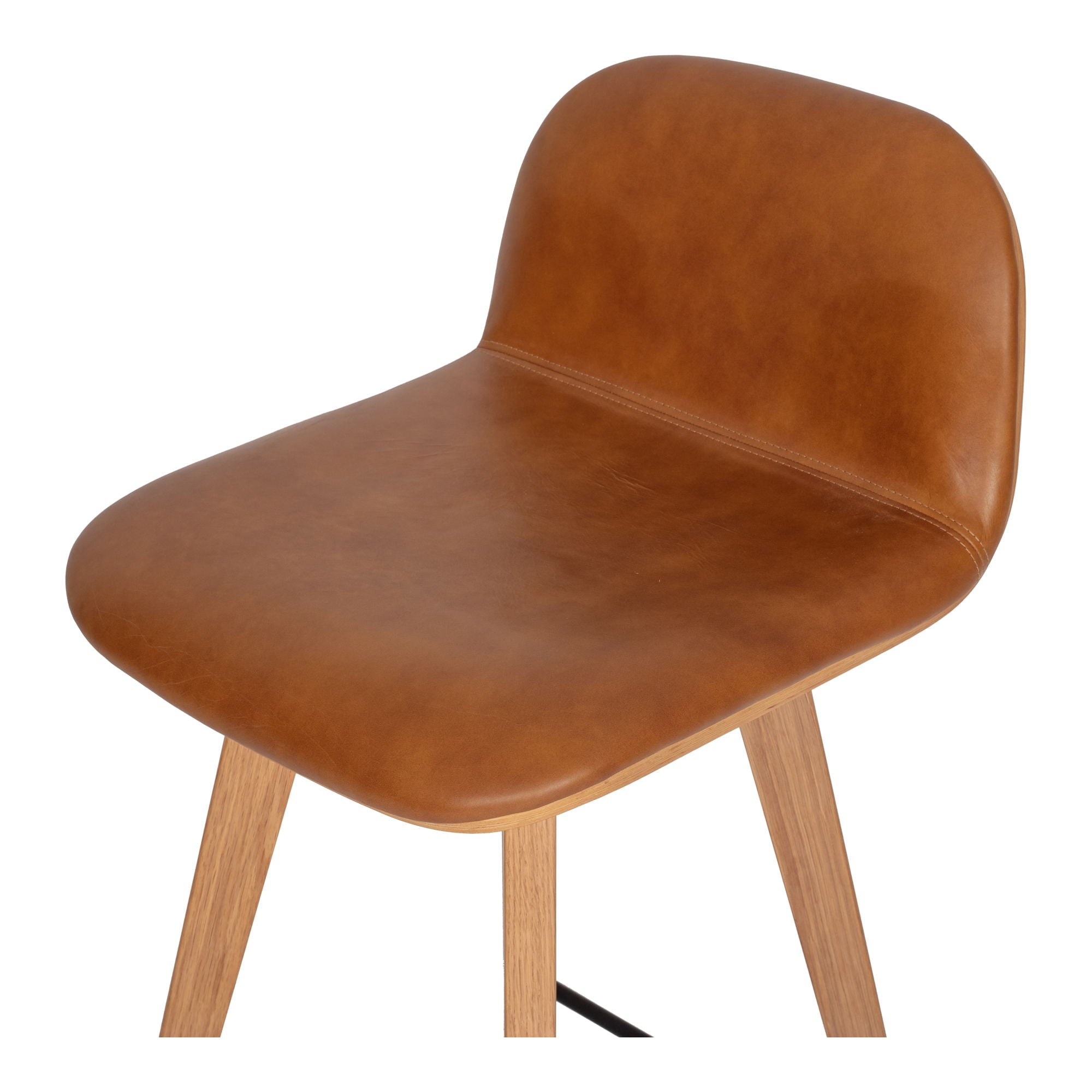 Napoli - Leather Barstool - Tan