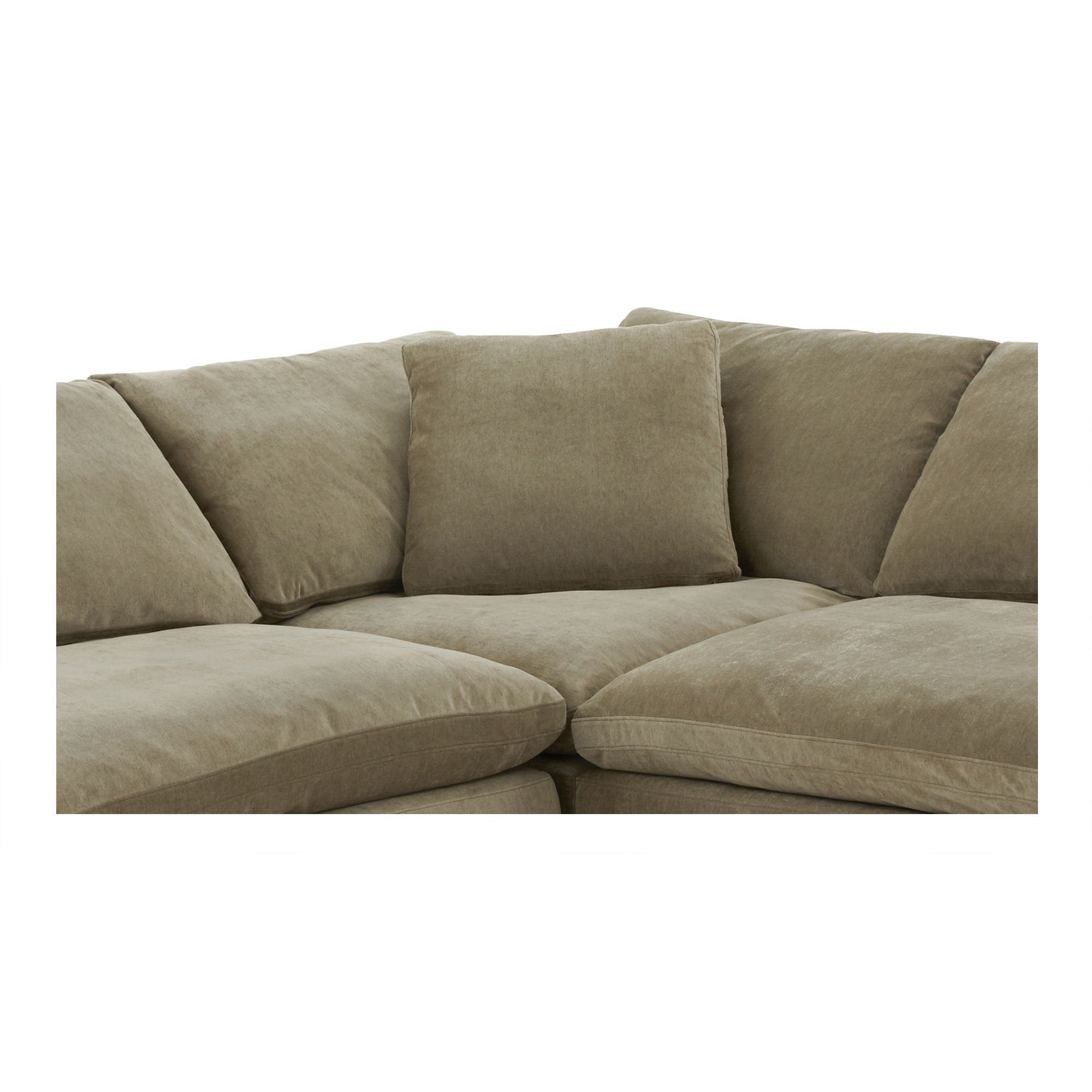 Terra Classic - Performance Fabric L Modular Sectional - Desert Sage