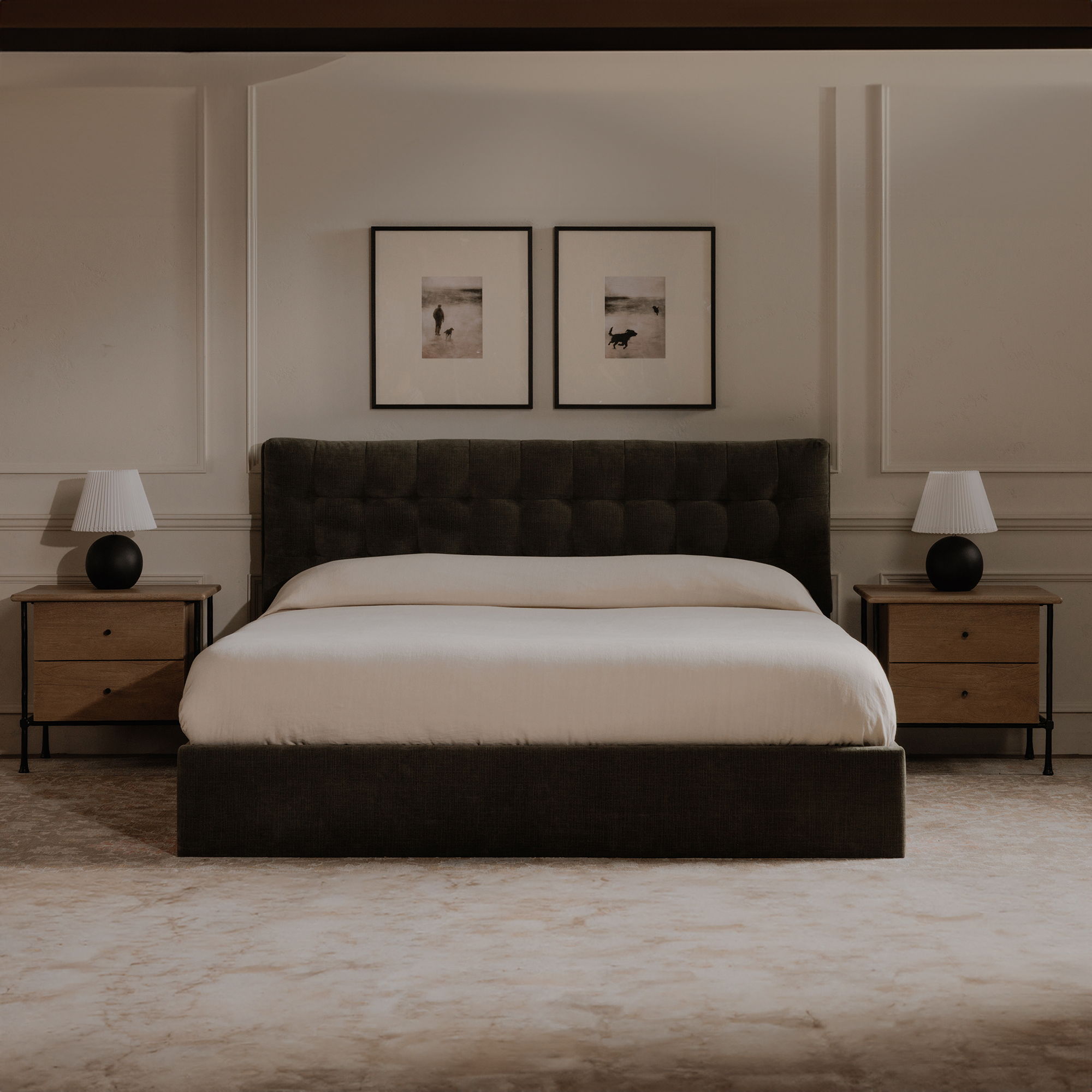 Rene - Accent Nightstand - Light Brown