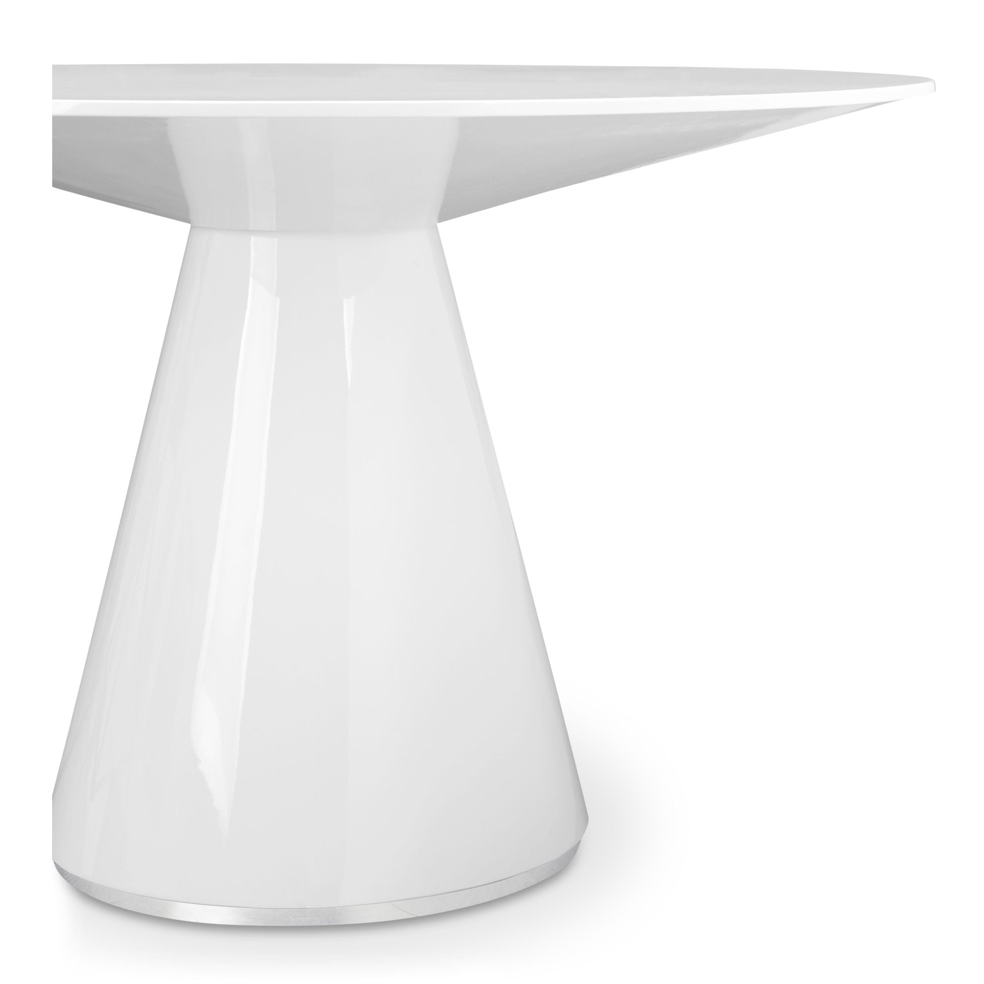 Otago - Round Dining Table - White