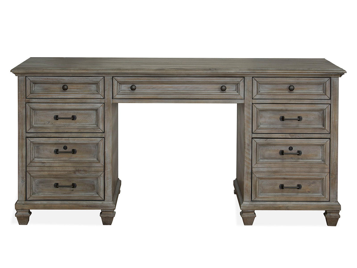 Lancaster - Executive Desk - Dove Tail Gray