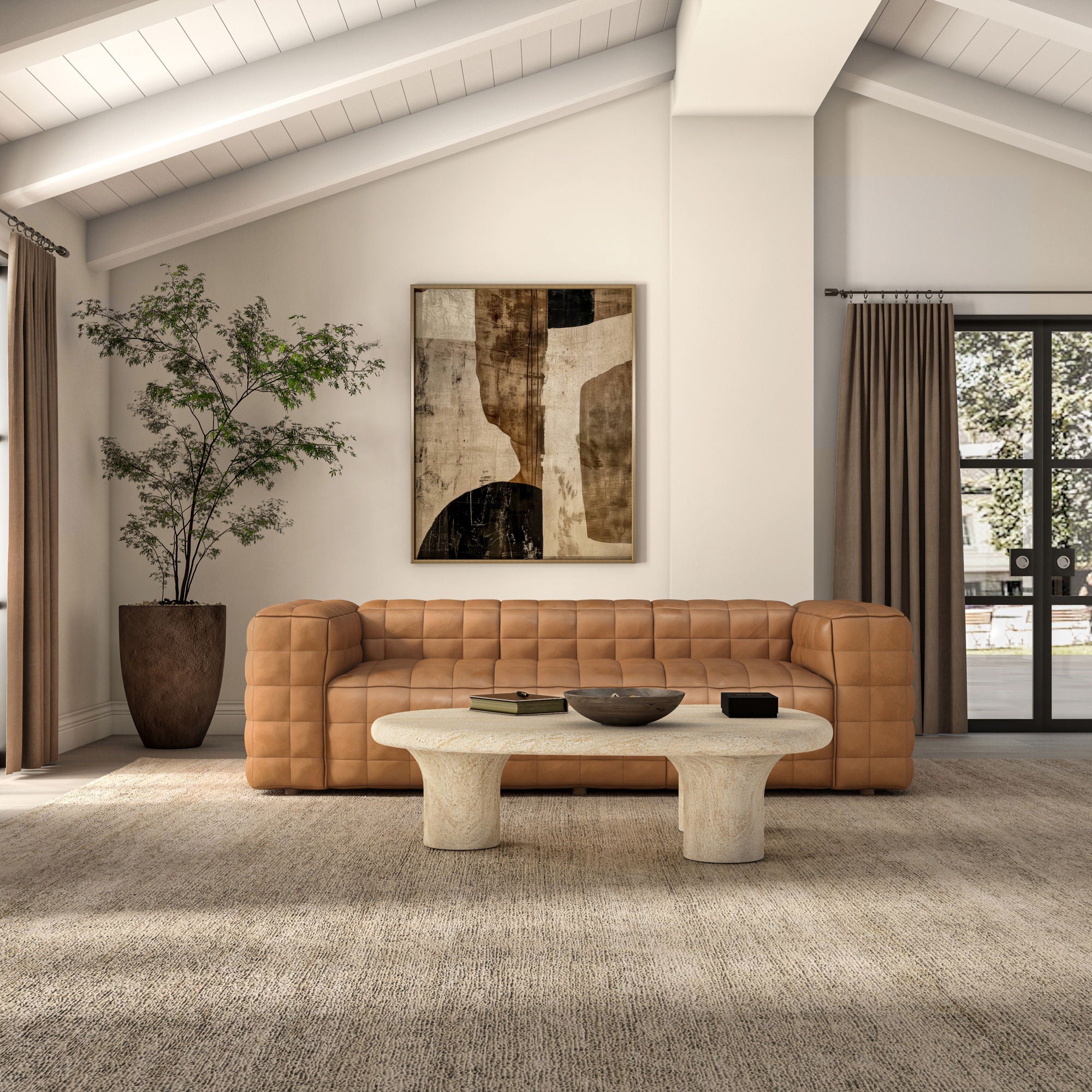 Callan - Sofa - Tan