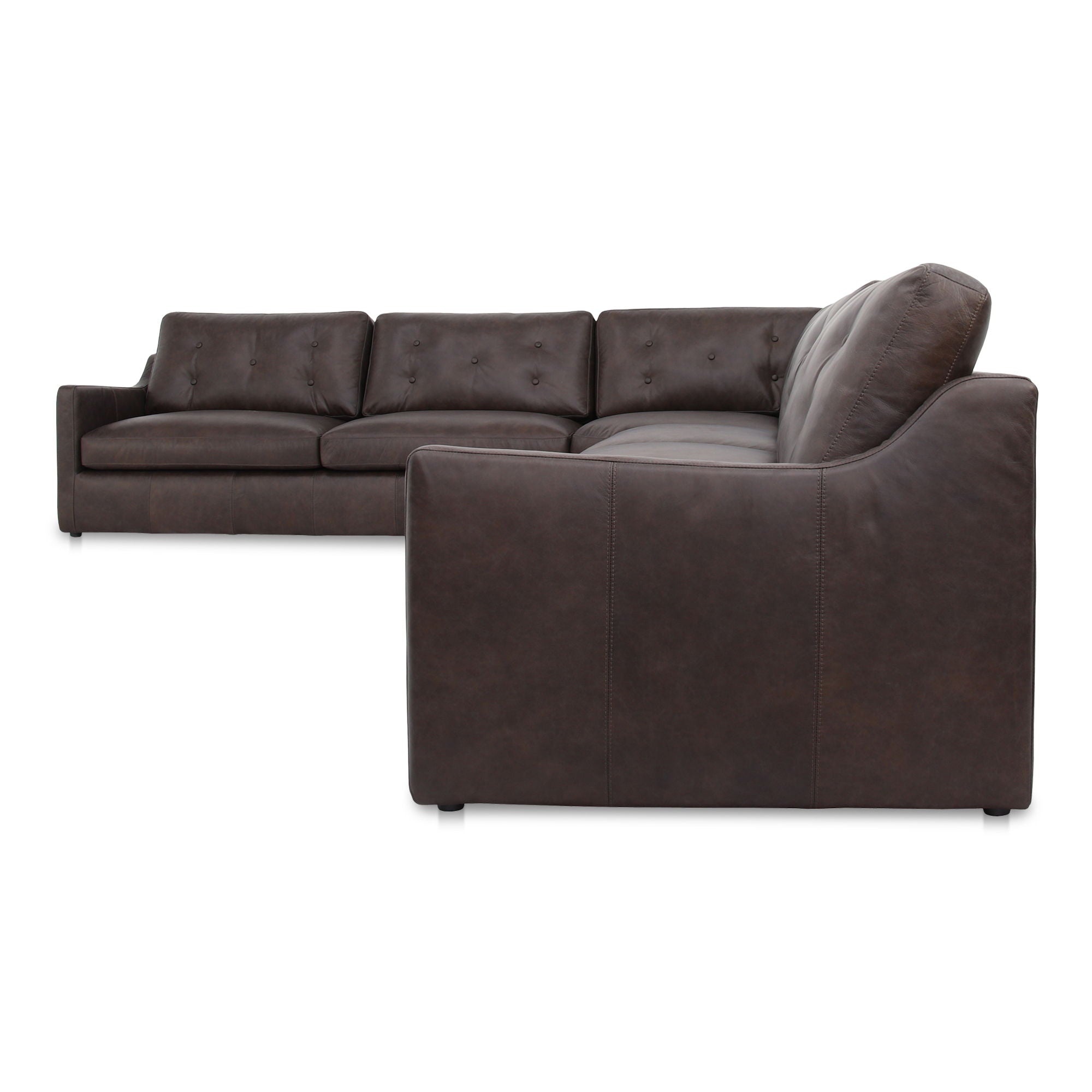 Thurlow - Corner Modular Sectional - Espresso Brown