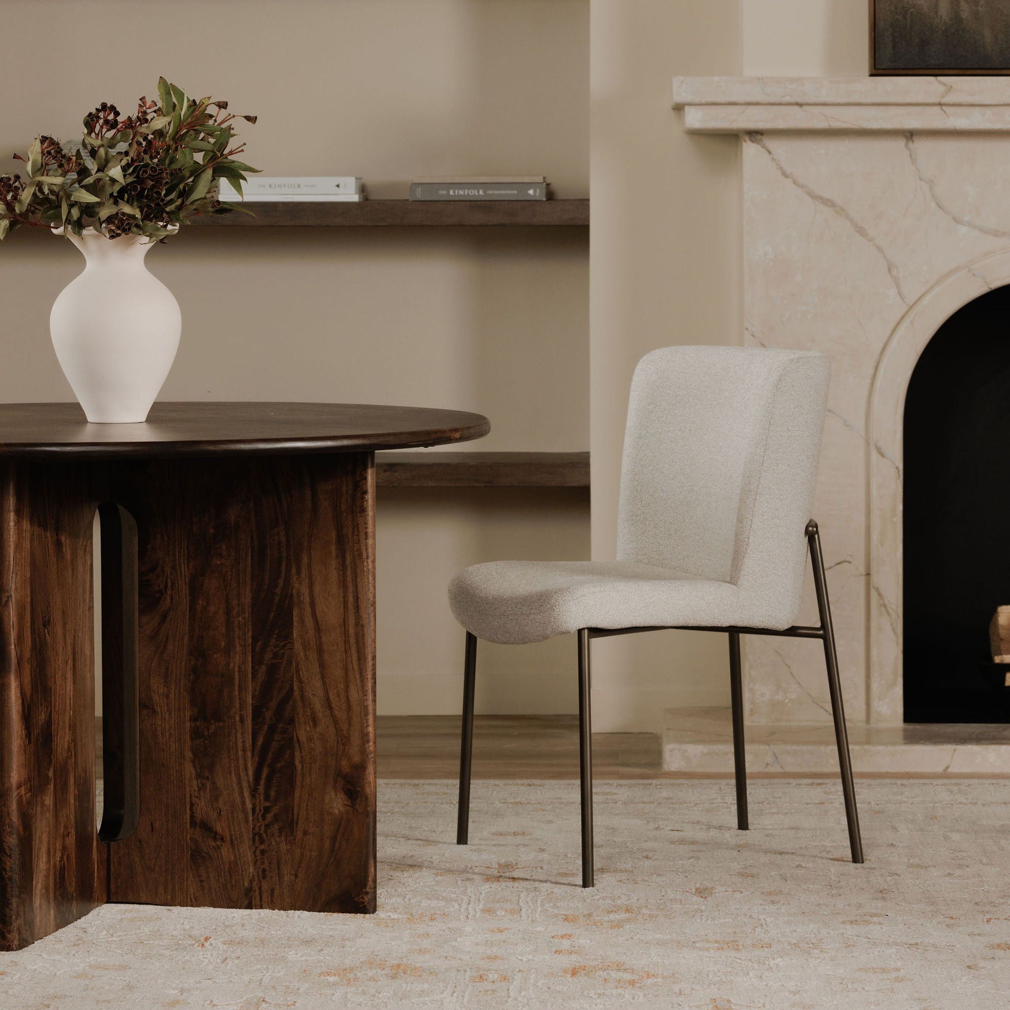 Stanley - Dining Table - Dark Brown