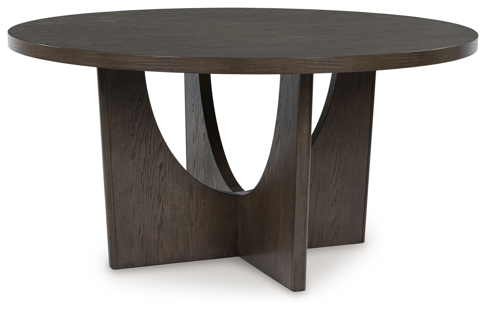 Burkhaus - Dark Brown - Round Dining Room Table