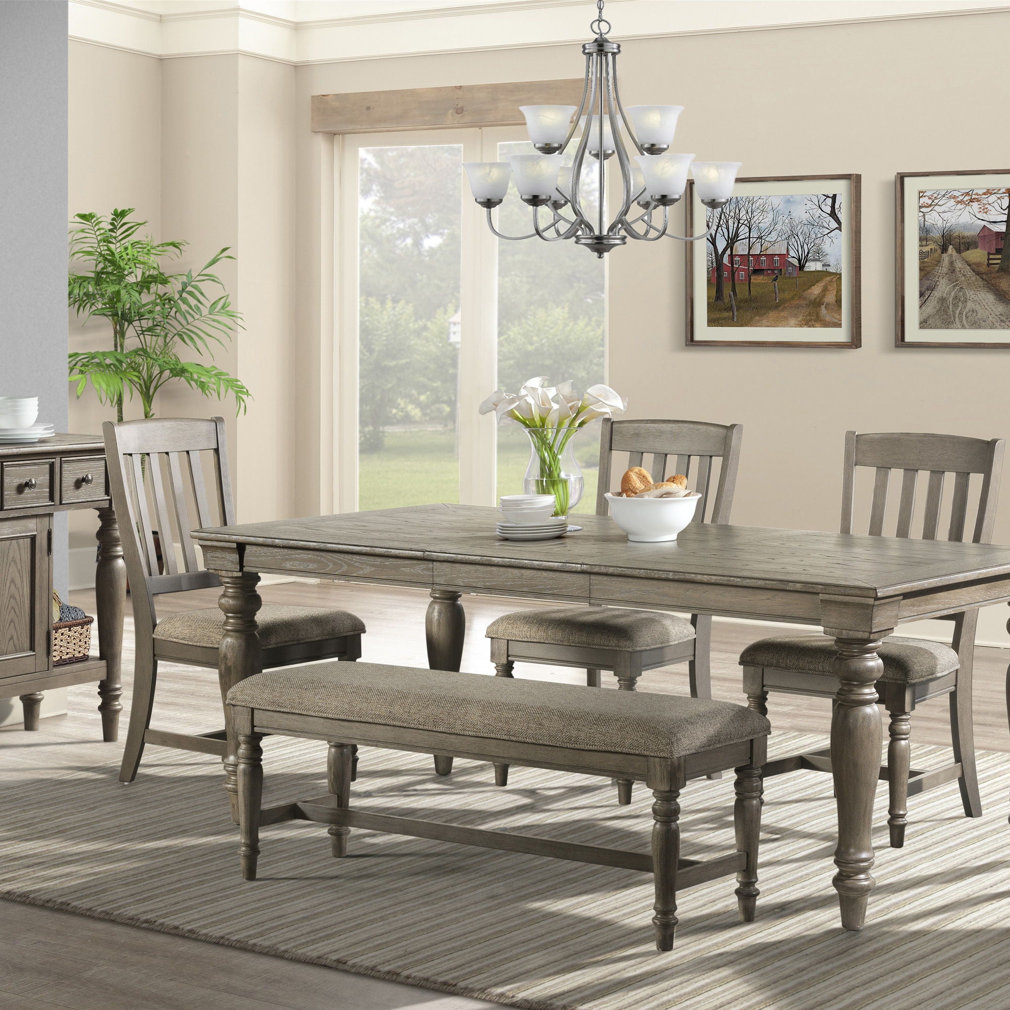 Balboa Park - Dining Table - Roasted Oak