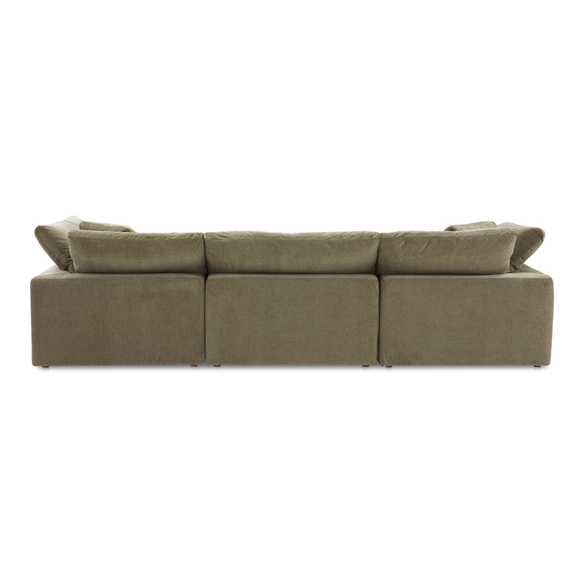 Clay - Modular Sofa Performance Fabric - Desert Sage