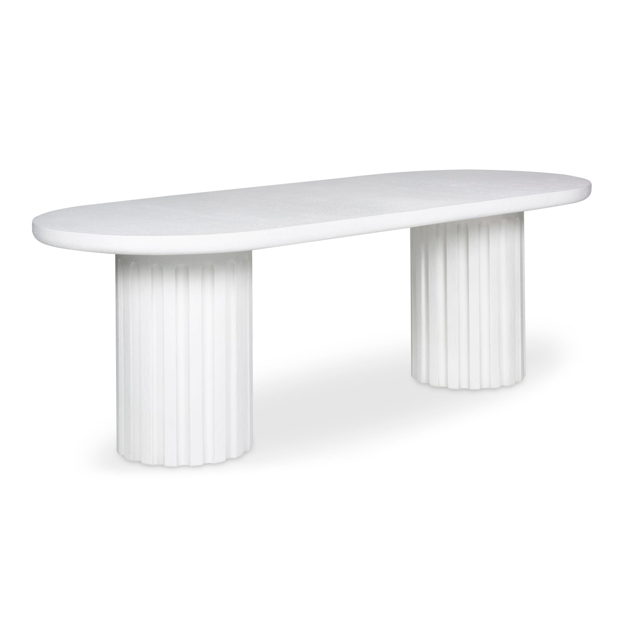Eris - Outdoor Dining Table - White