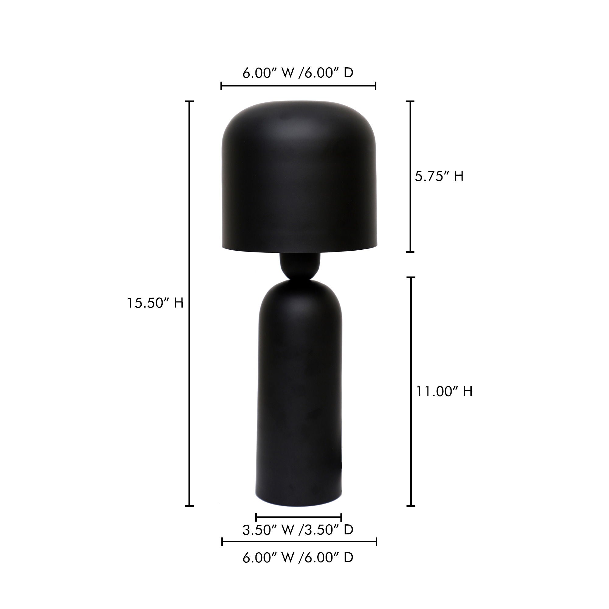 Echo - Lamp - Black