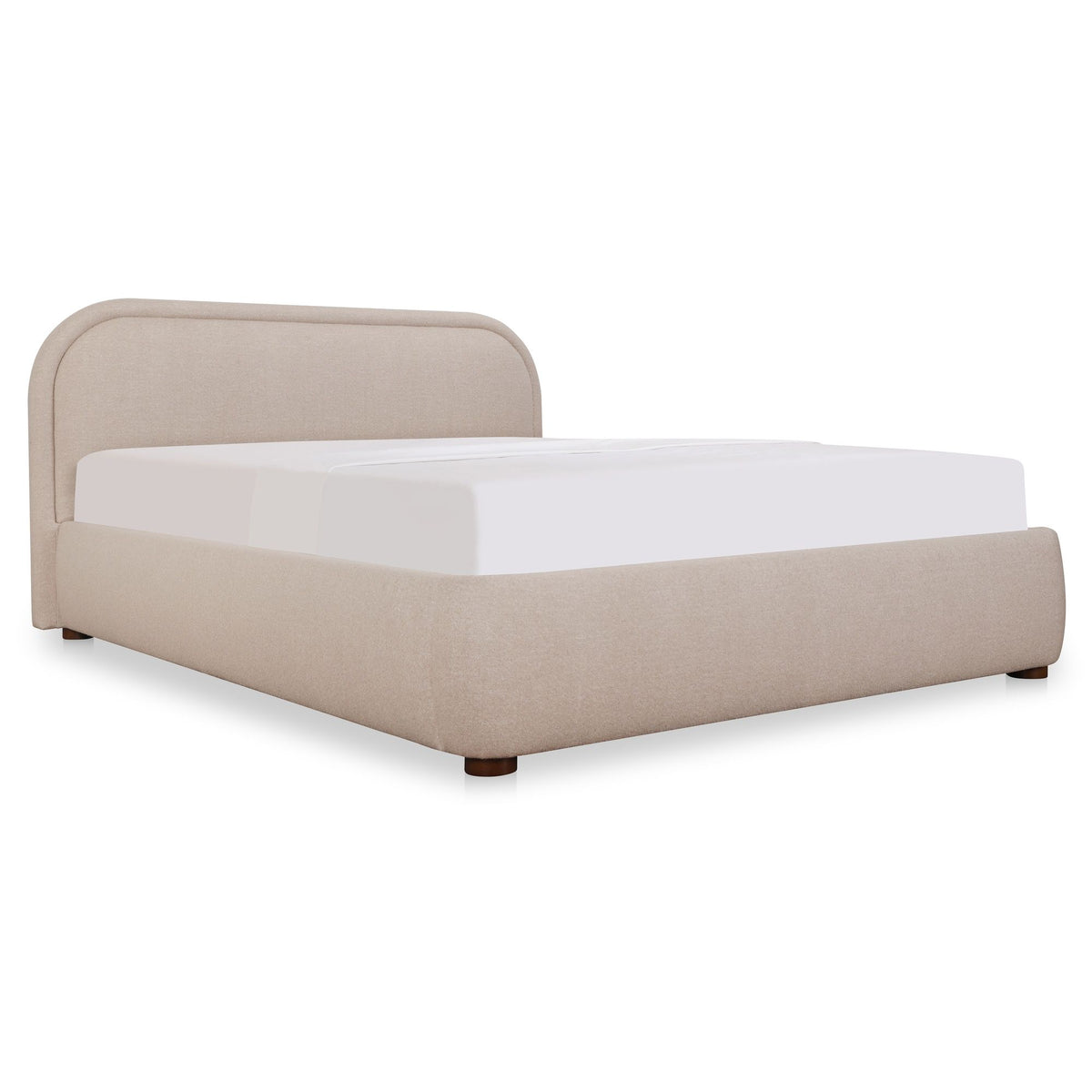 Colin - Queen Storage Bed - Light Brown