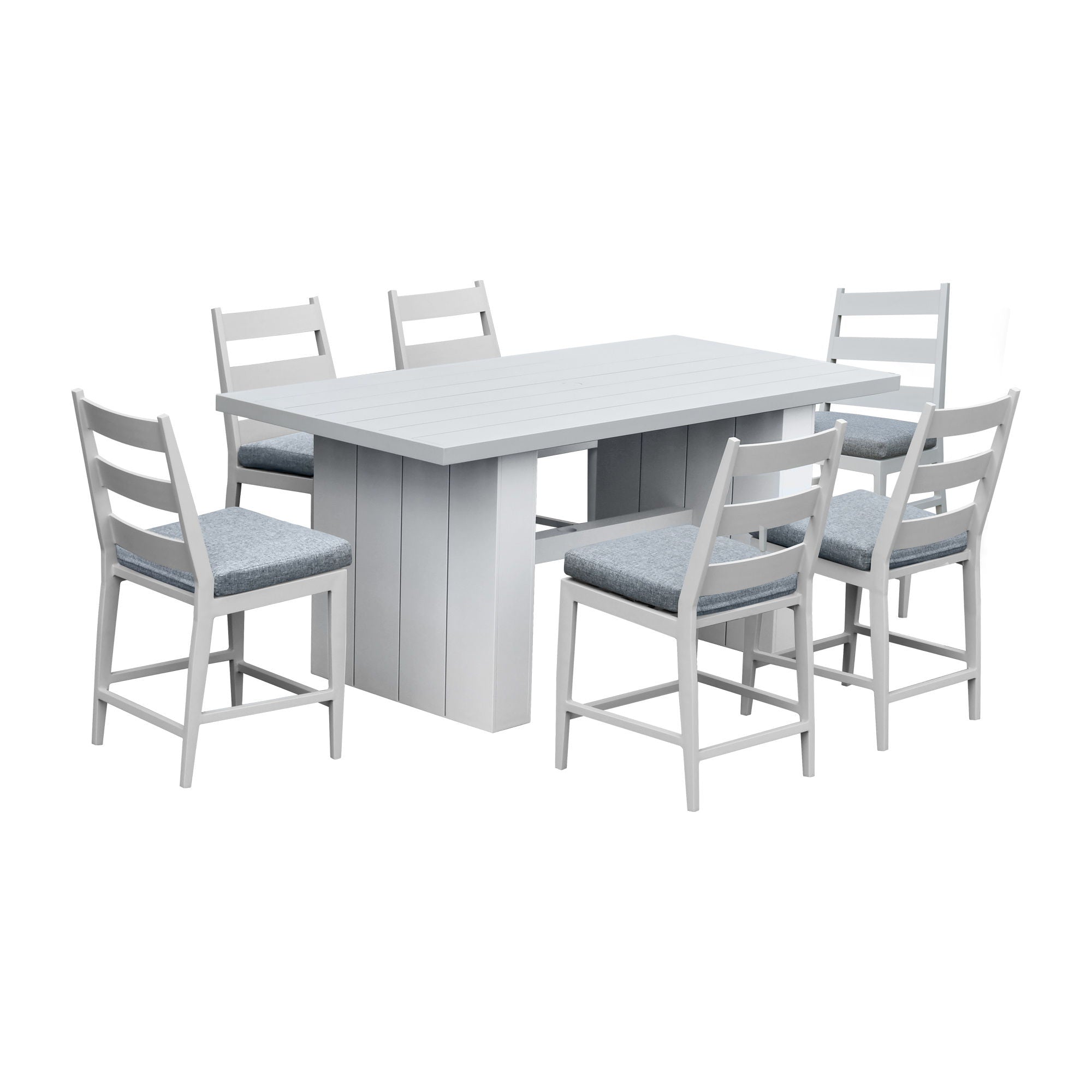 Nash - Outdoor Dining Barstool - Buff