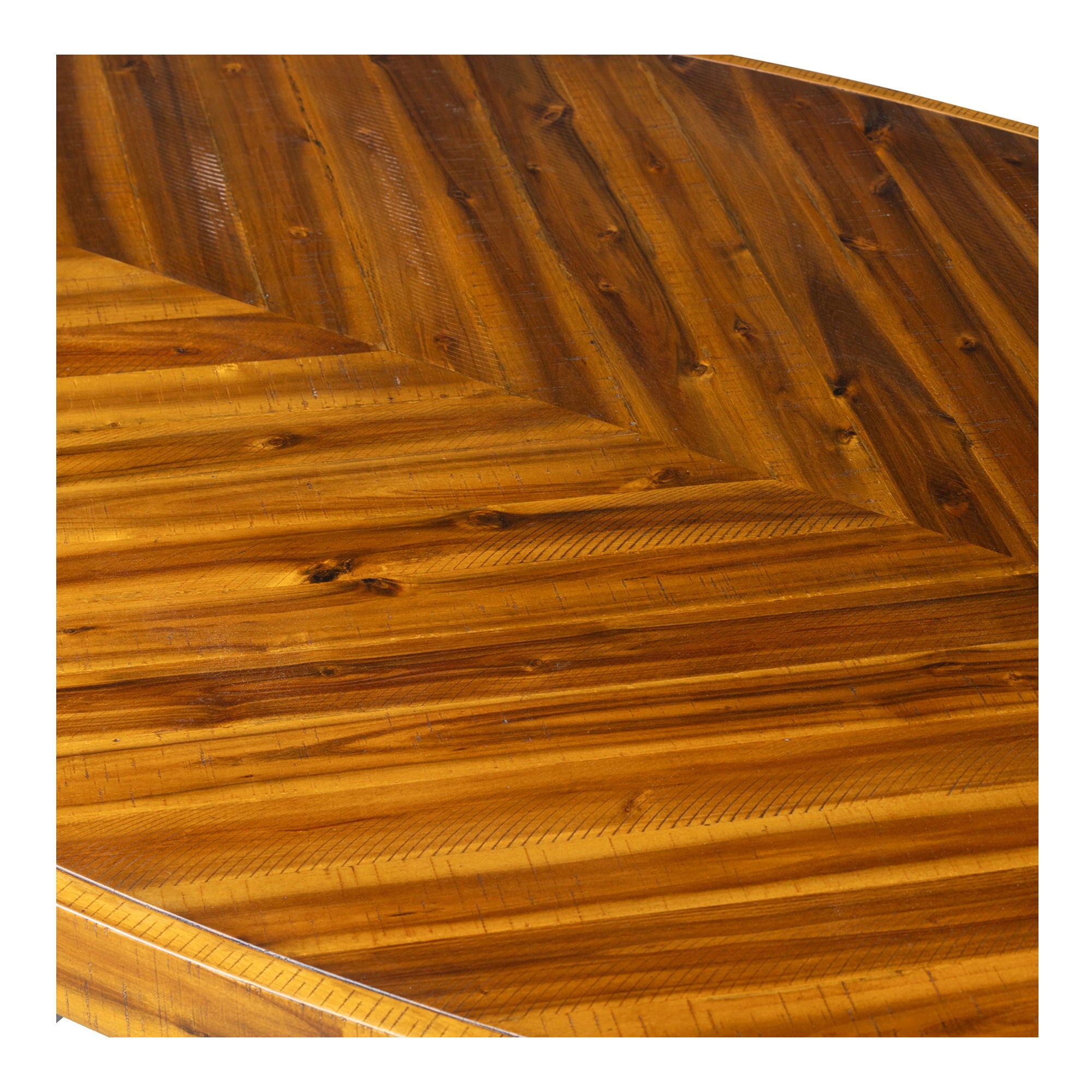 Parq - Oval Dining Table - Brown
