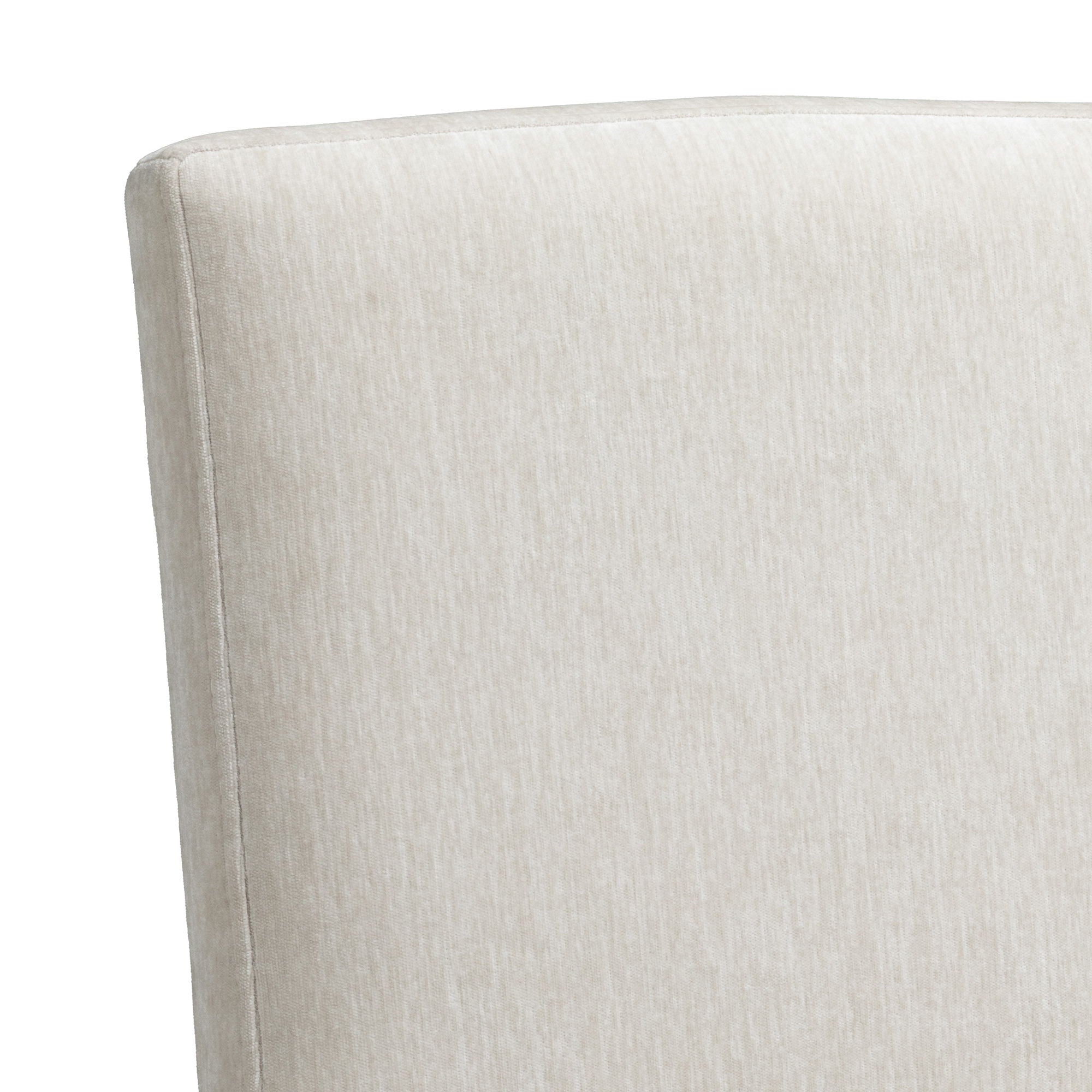 West End - Parson Chair With Ivory Upholstery