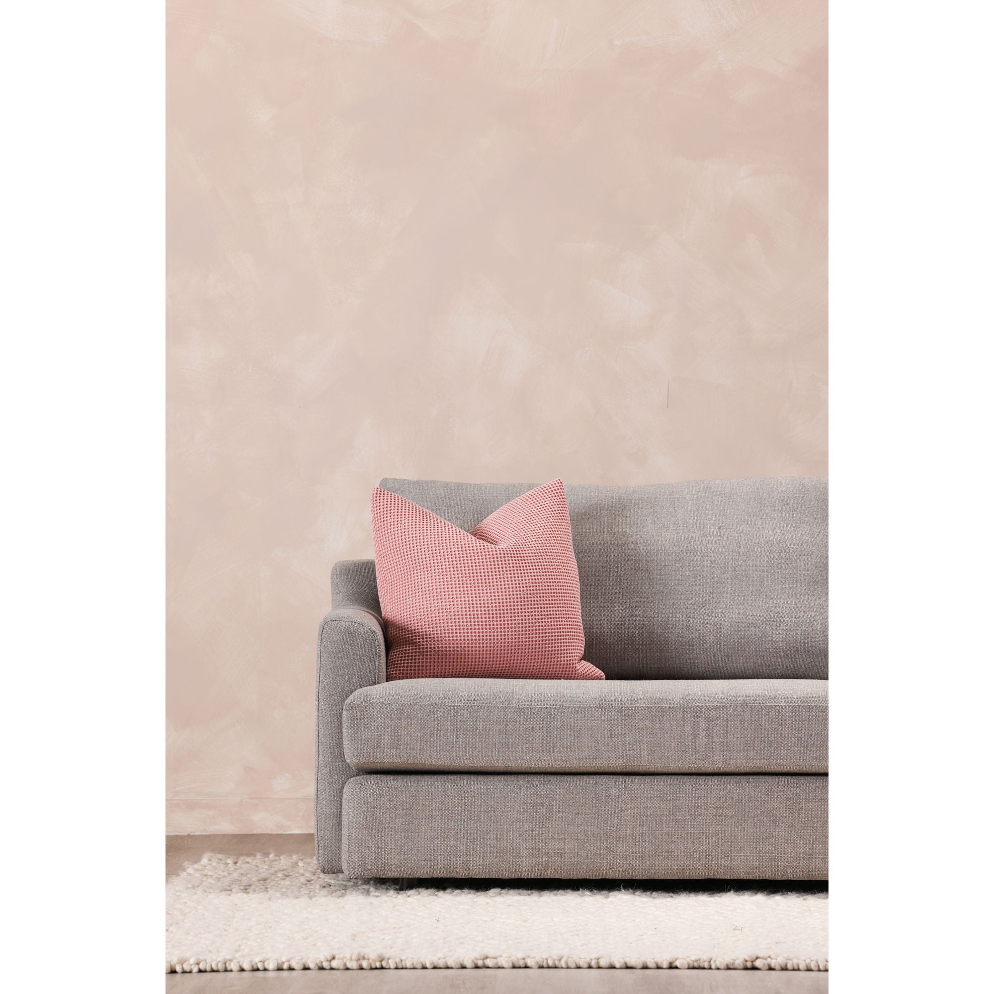 Ria - Fabric Pillow - Red