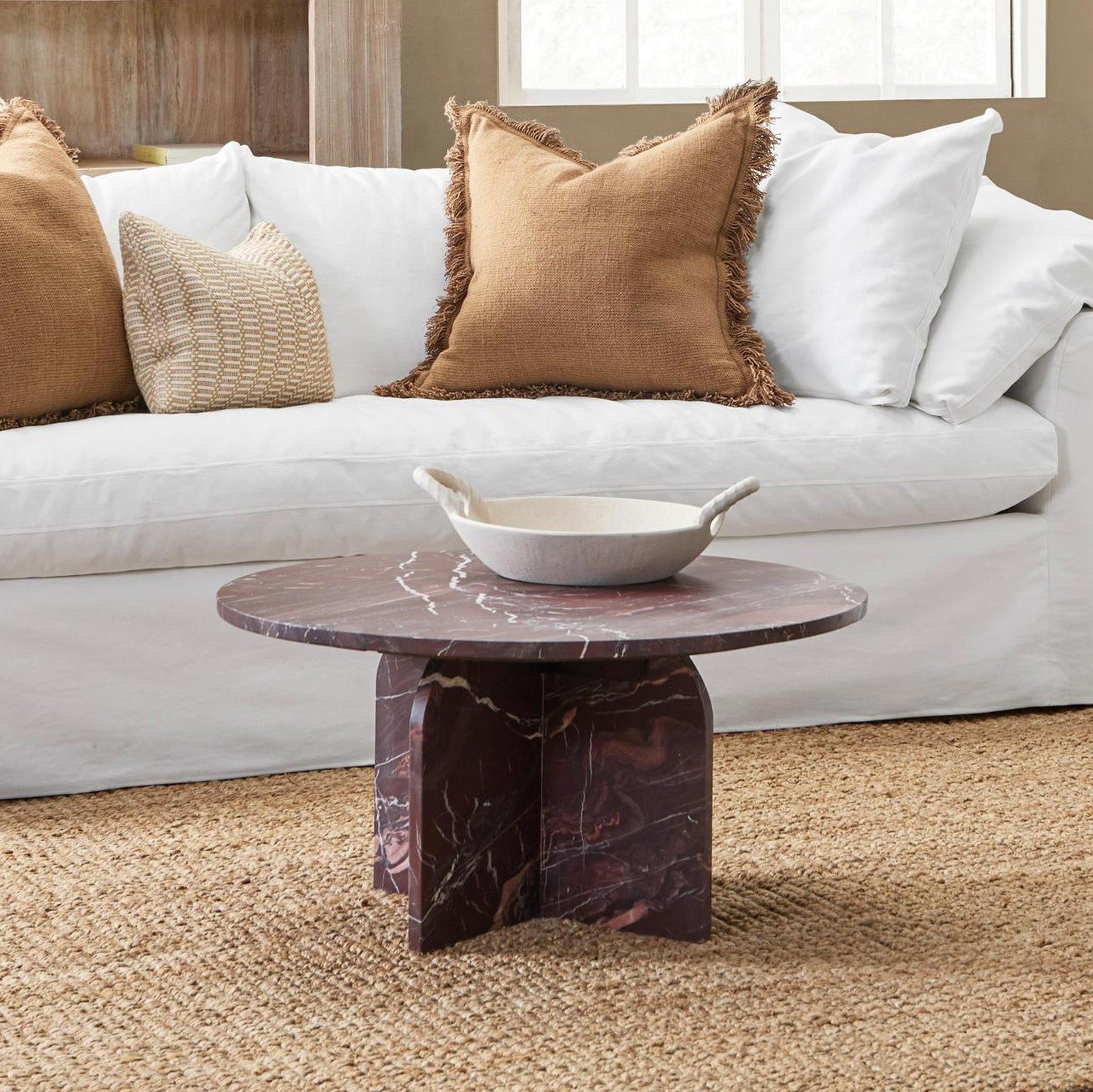 Reilly - Marble Round Coffee Table