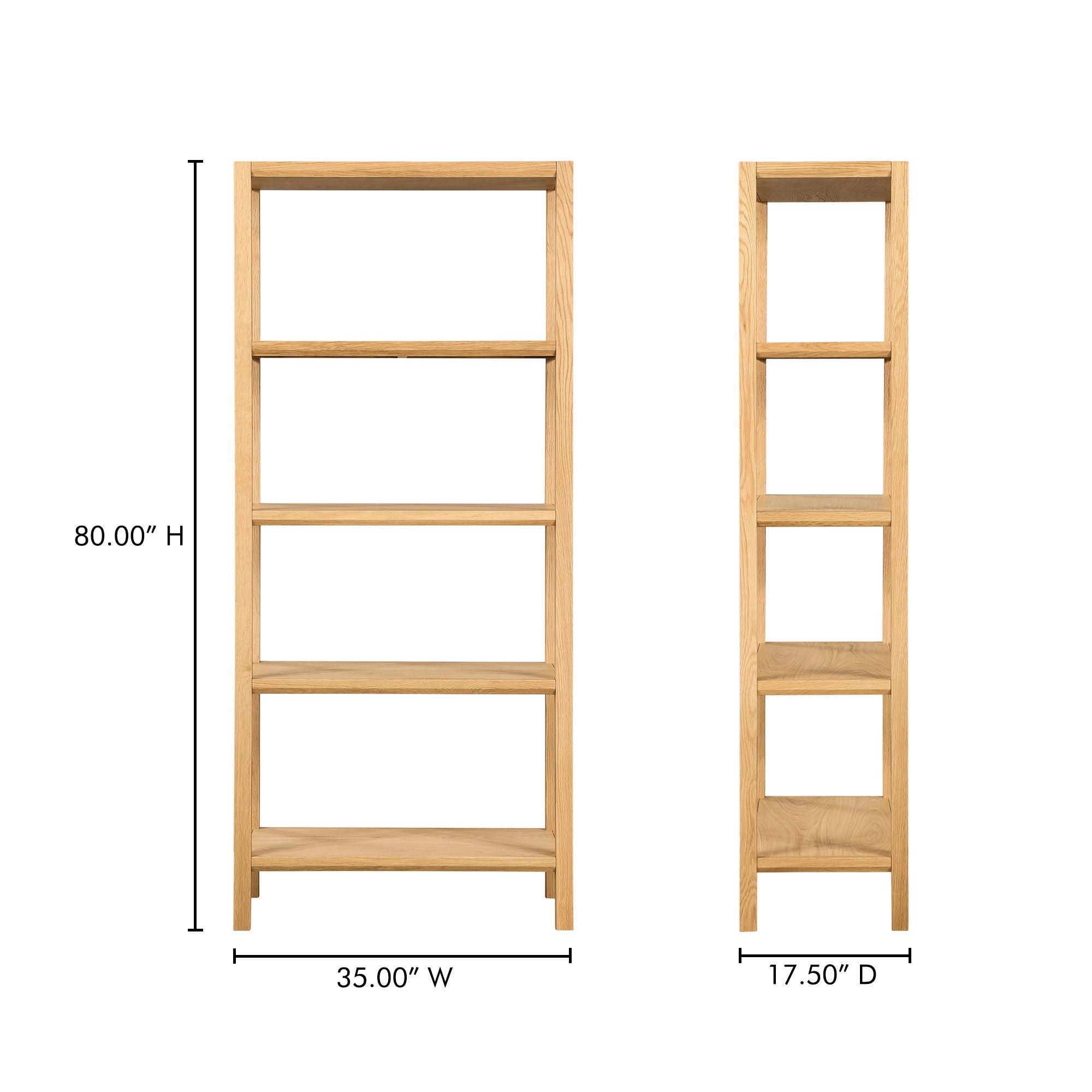 Nolan - Bookcase - Natural