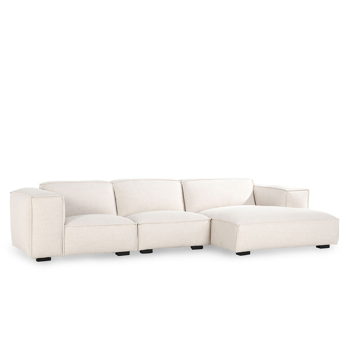 Harbor - Sectional With RAF Chaise - Natural