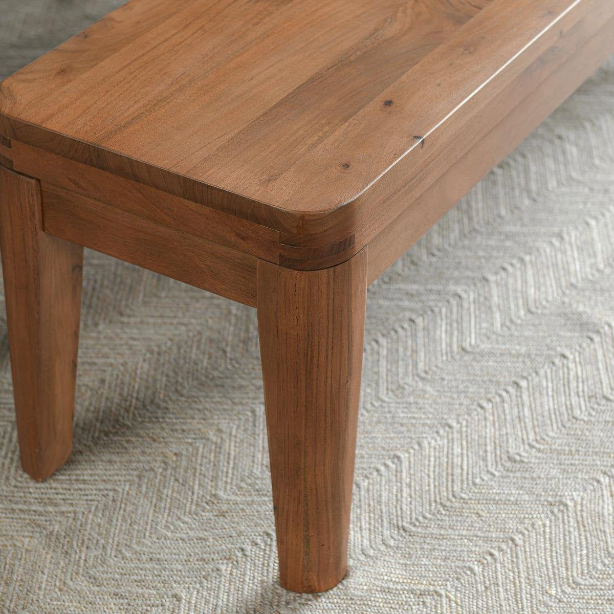 Arno - Acacia Wood Bench - Natural