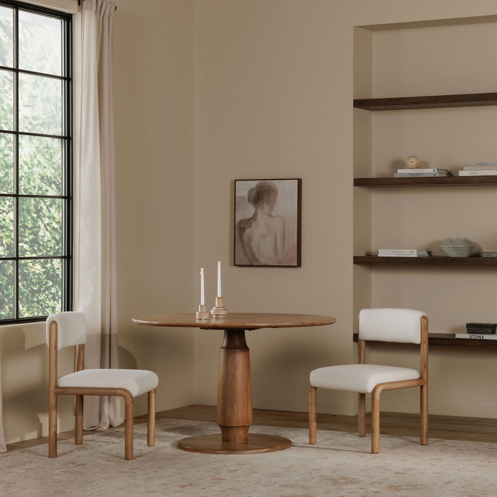 April - Dining Chair (Set of 2) - White
