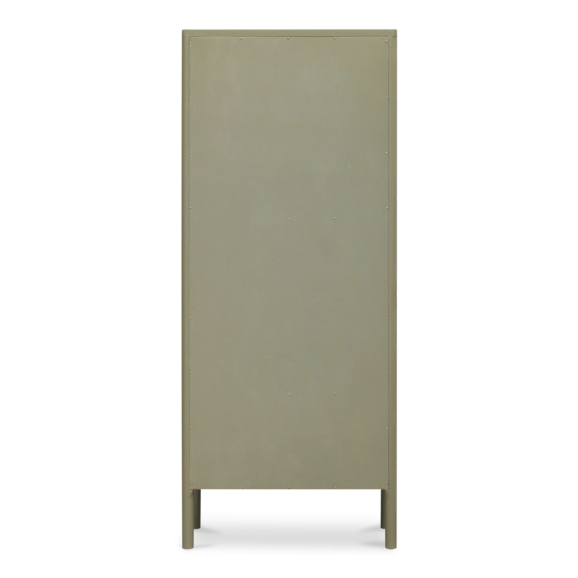 Hannah - Tall Display Cabinet - Green