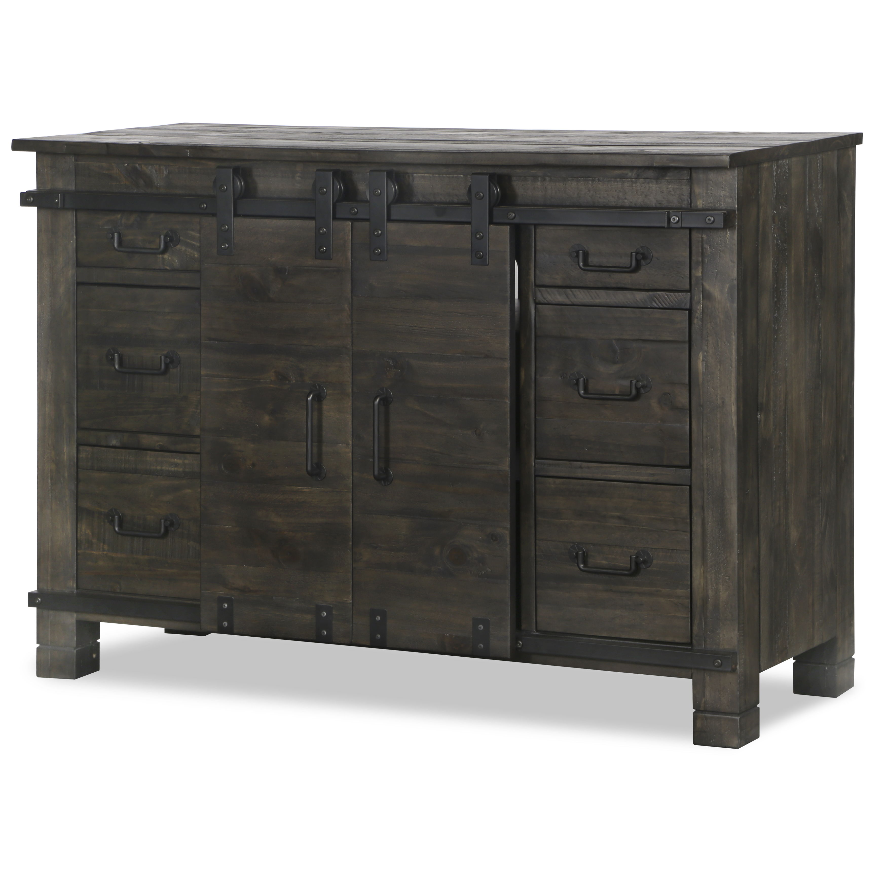 Abington - Media Chest - Weathered Charcoal