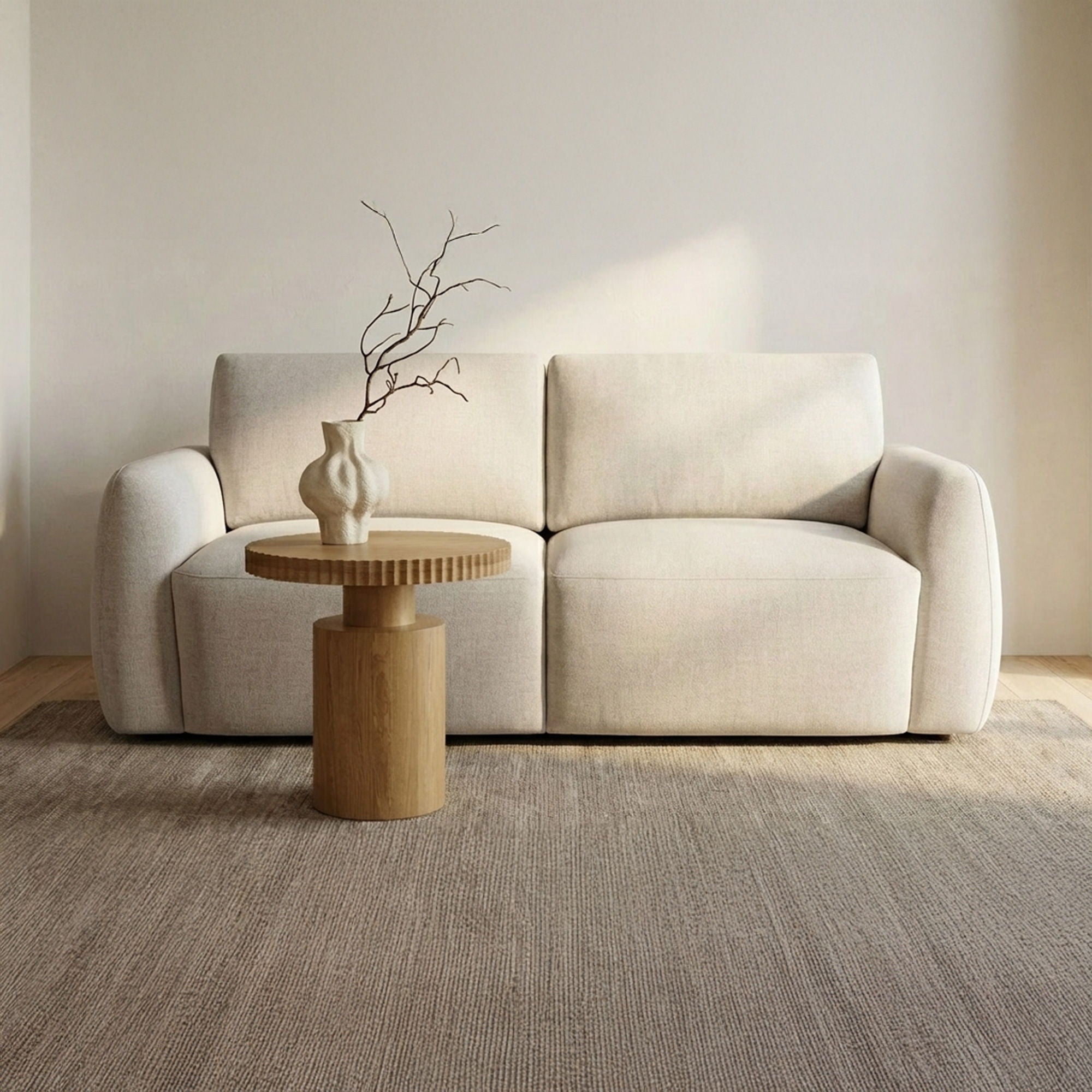 Callie - 68" Sofa - Flecked Oat