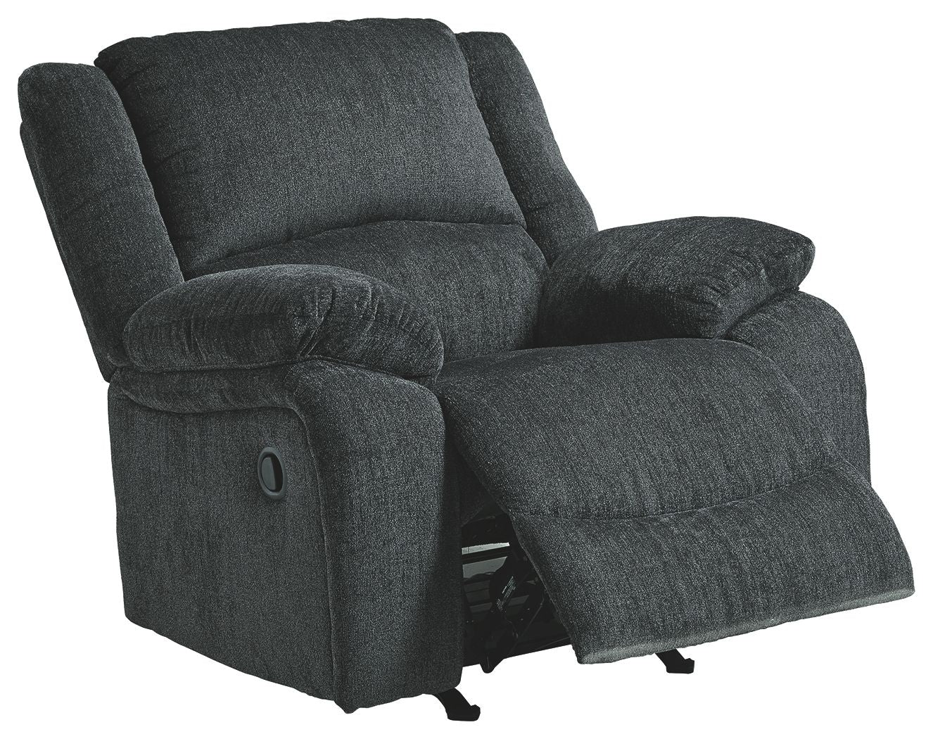 Draycoll - Slate - Rocker Recliner - Fabric