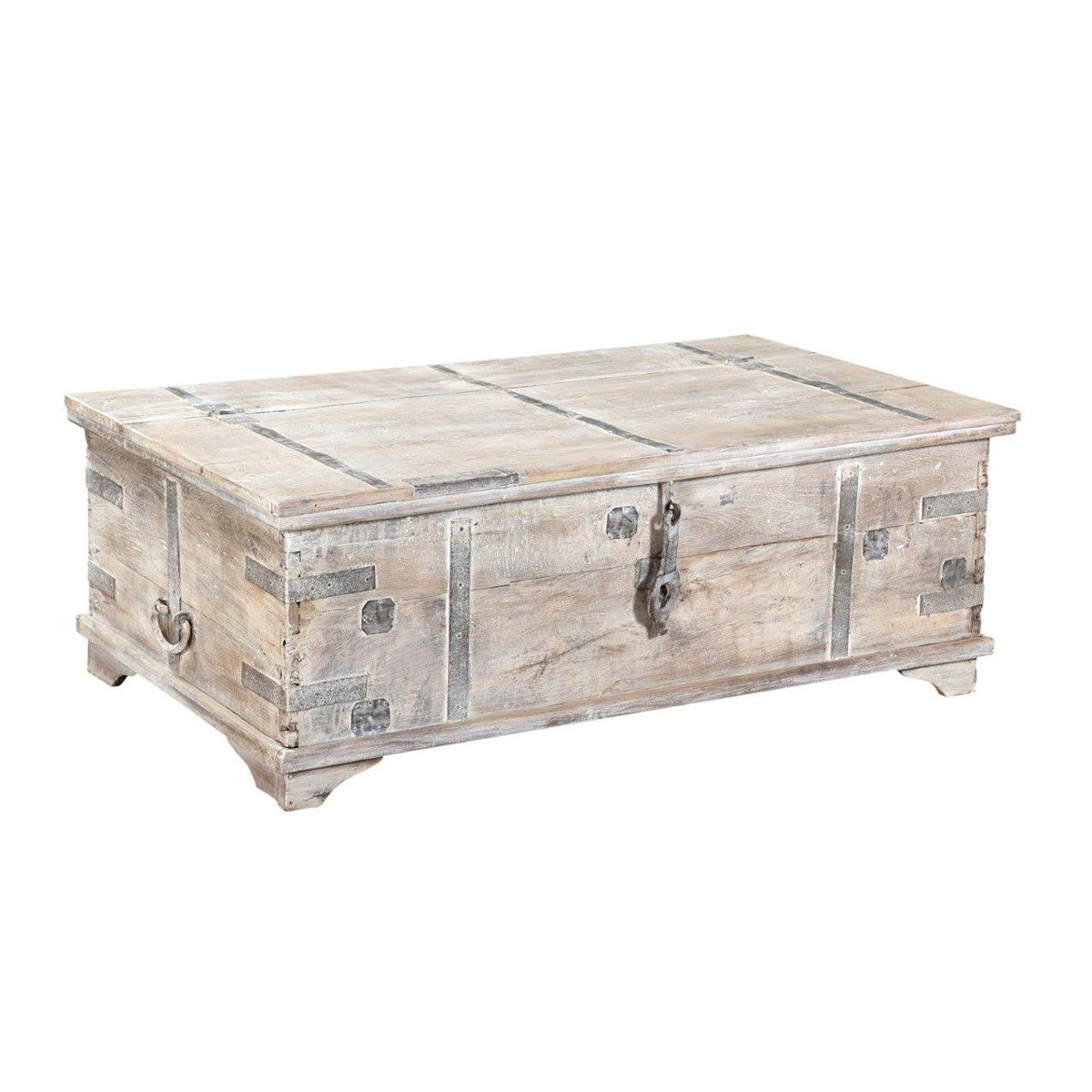 Alta - Trunk Coffee Table - Antique White