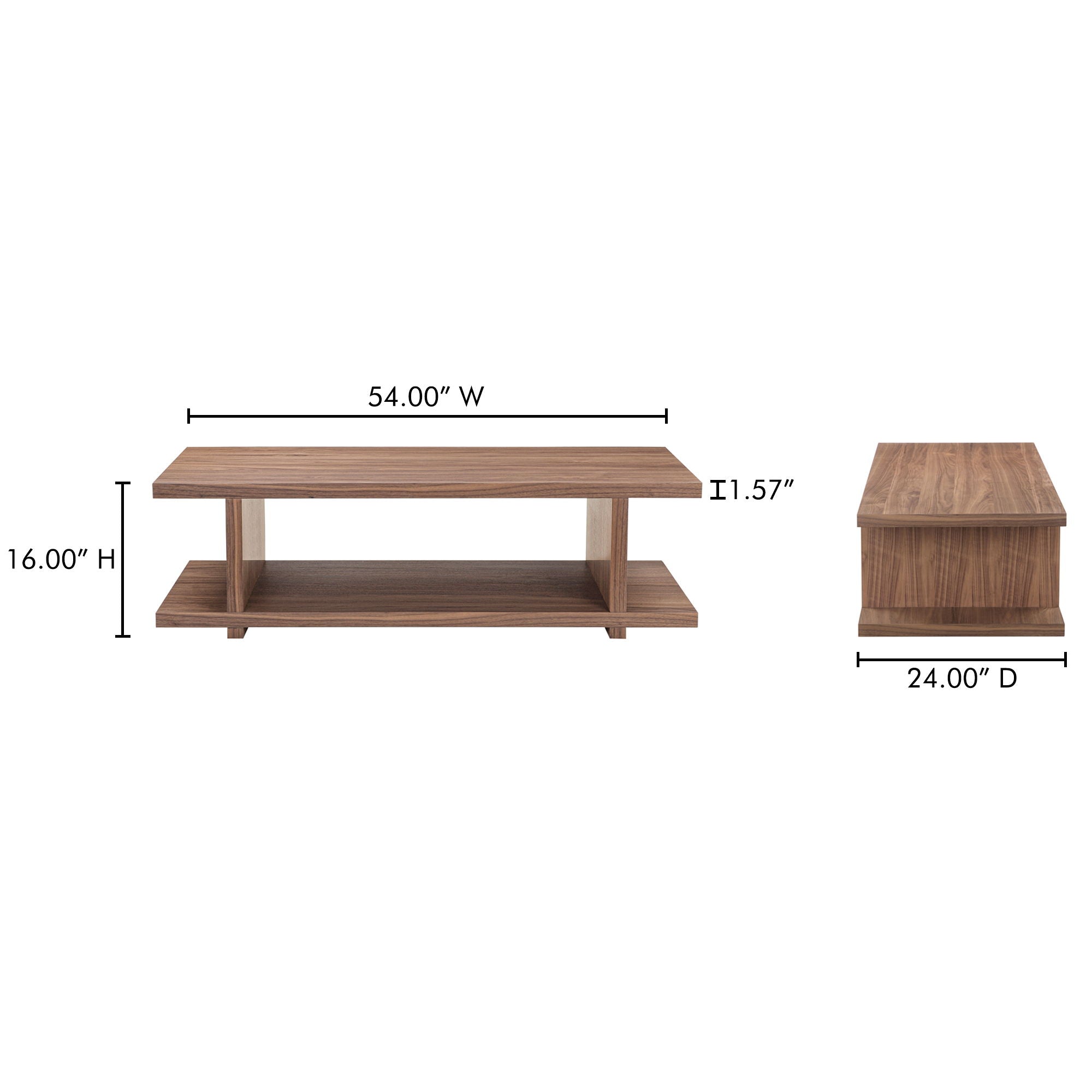 Miri - Coffee Table - Walnut