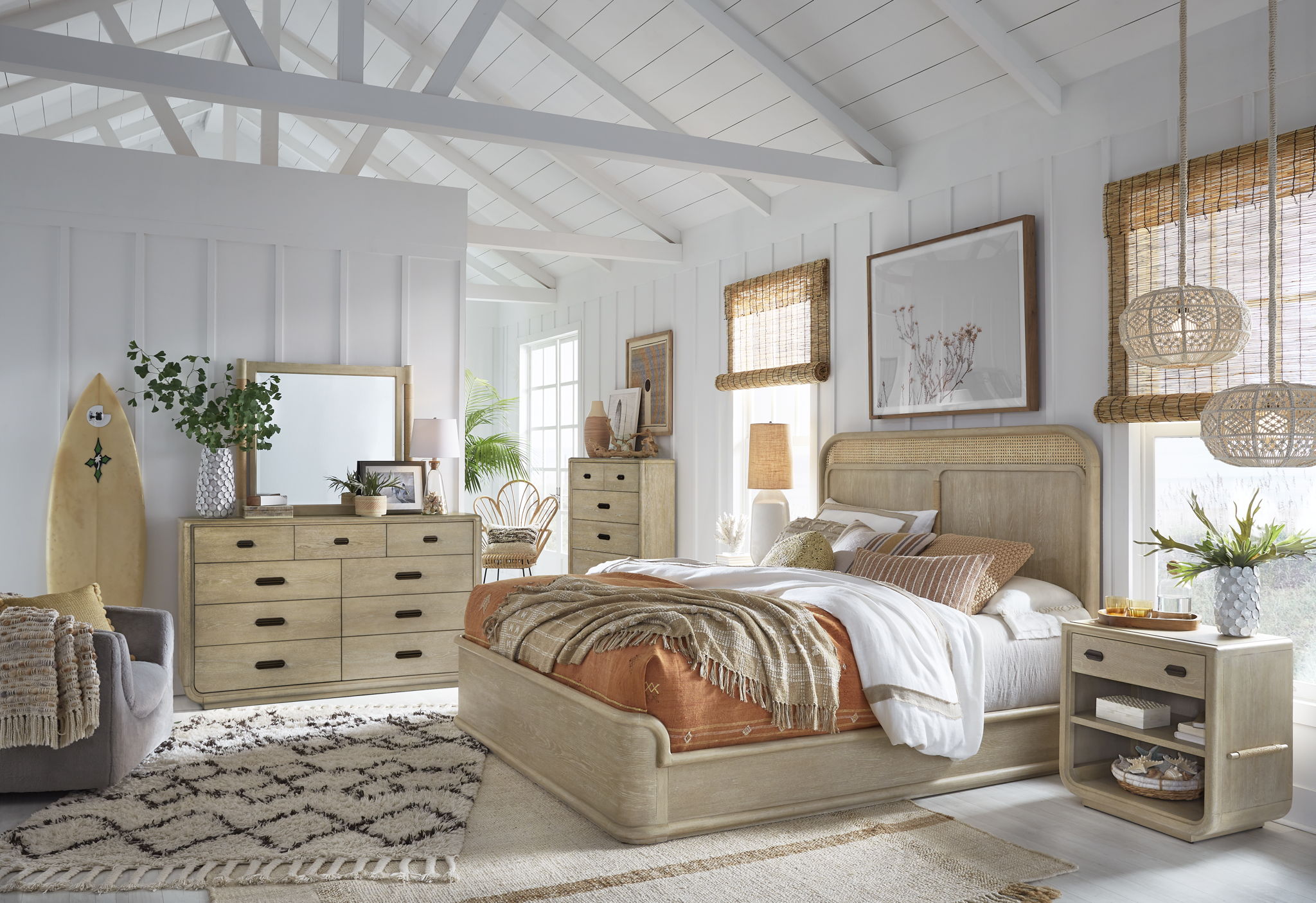 Sunset Cove - Open Nightstand - Sanibel Brown