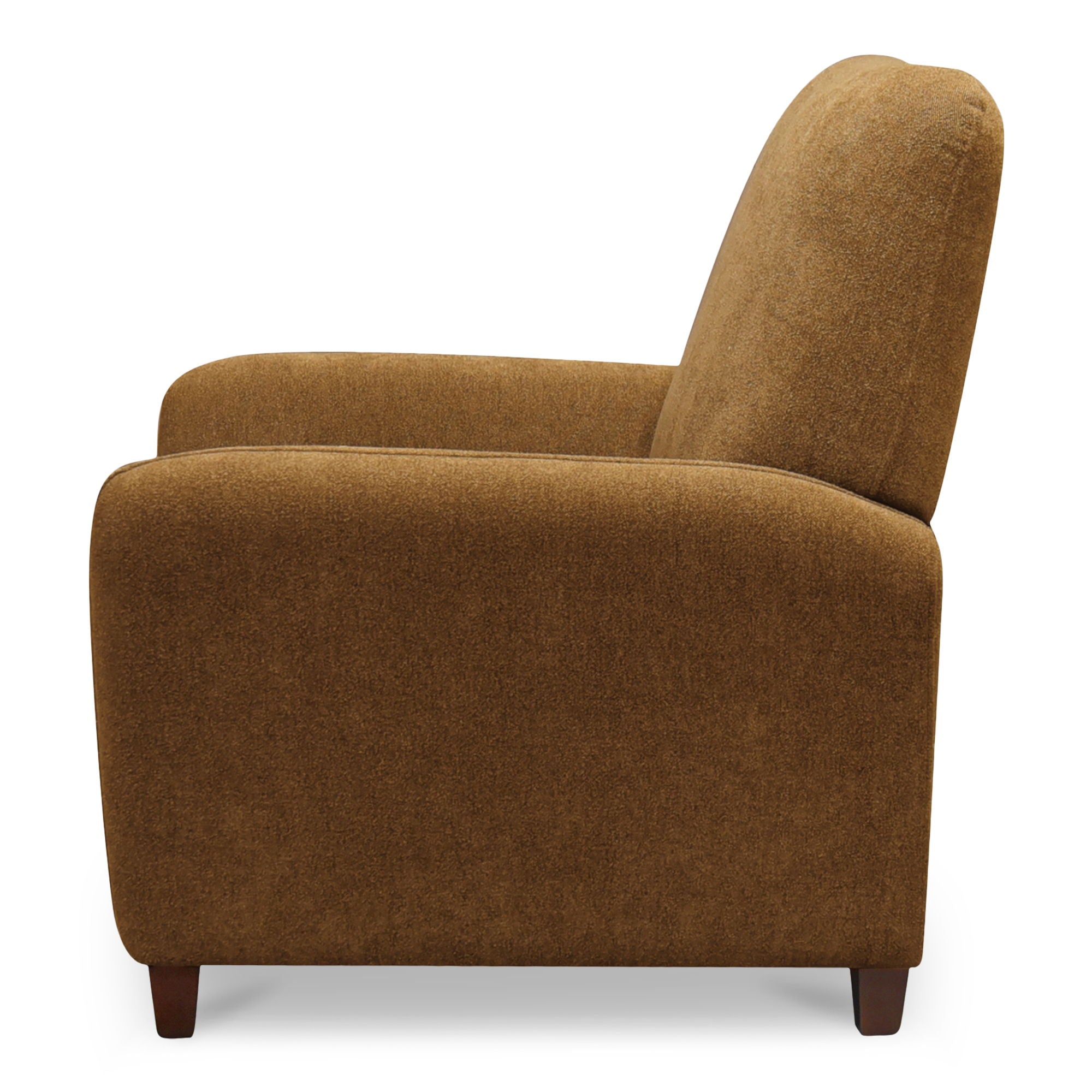 Luna - Recliner Chair - Ochre Brown