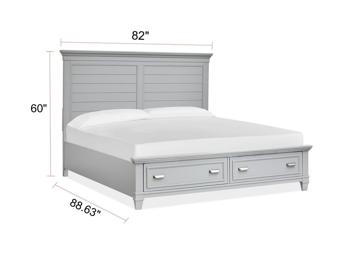 Charleston - Panel Storage Bed