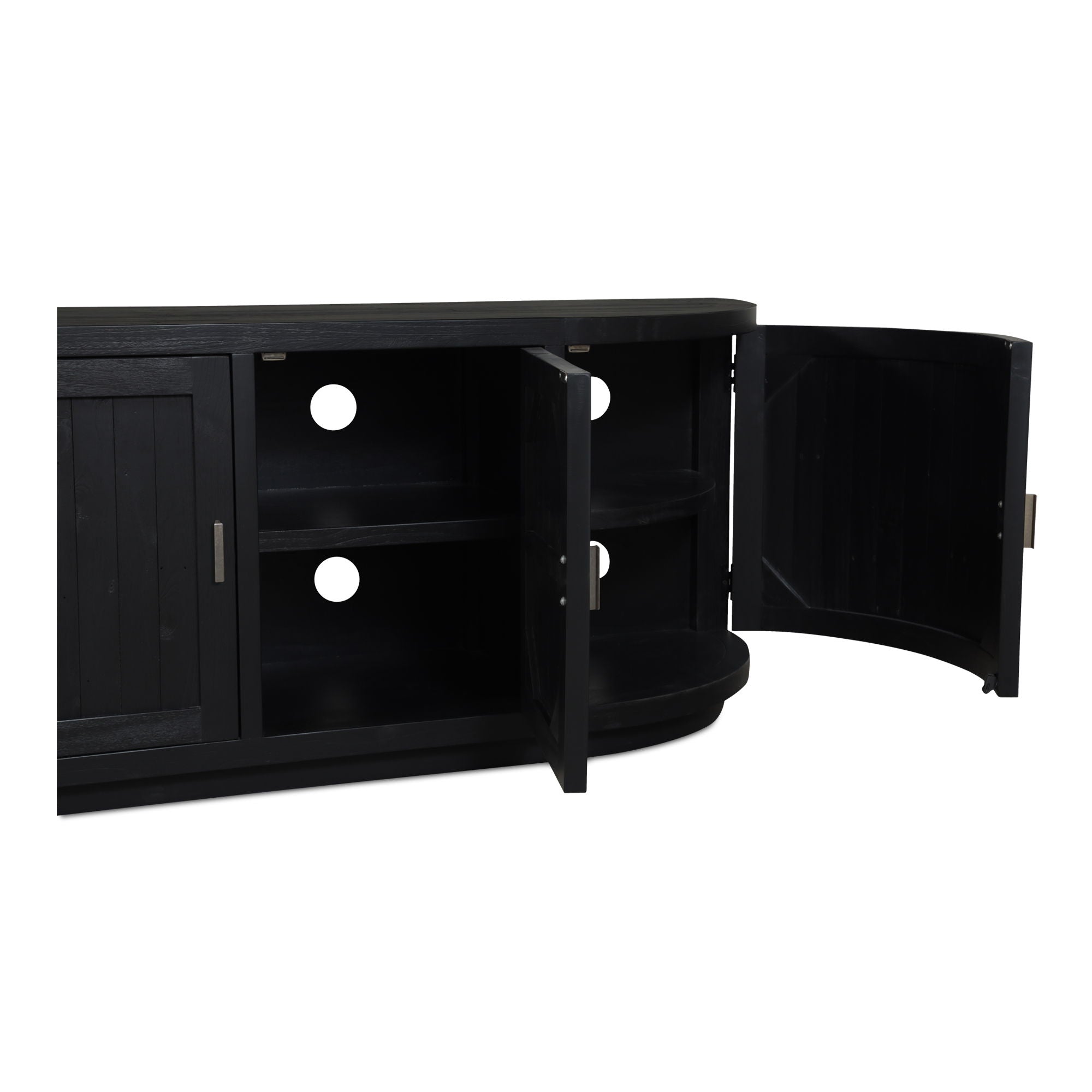 Nicola - Media Cabinet - Black