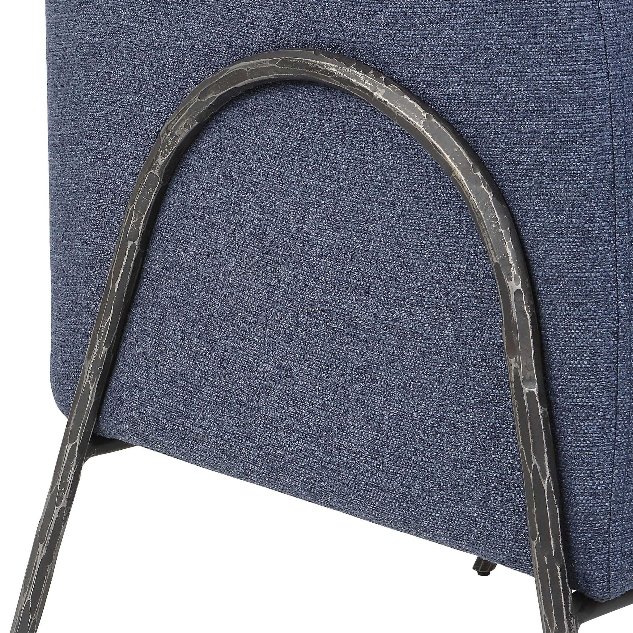 Jacobsen - Barrel Chair - Denim