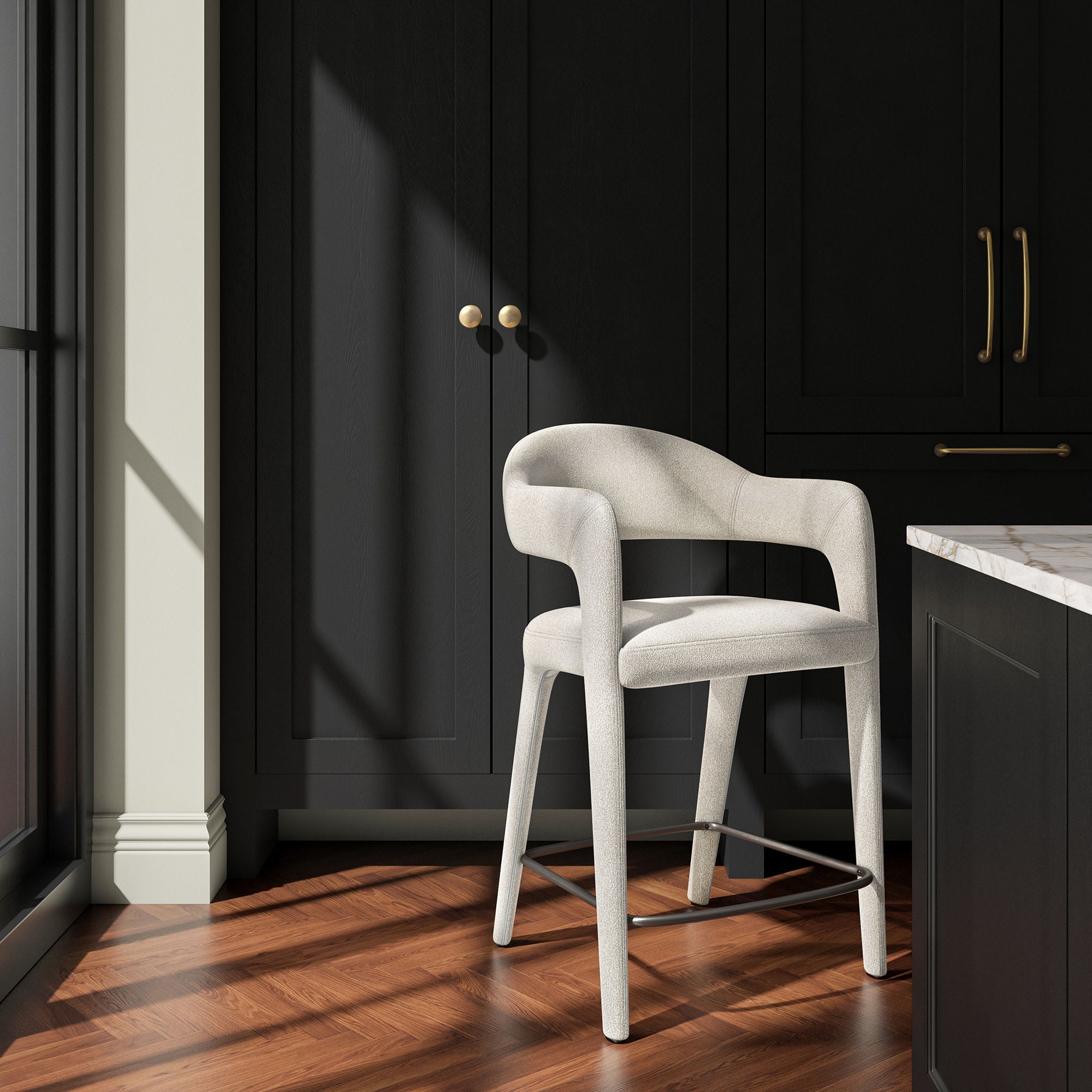 Martens - Counter Stool - Beige