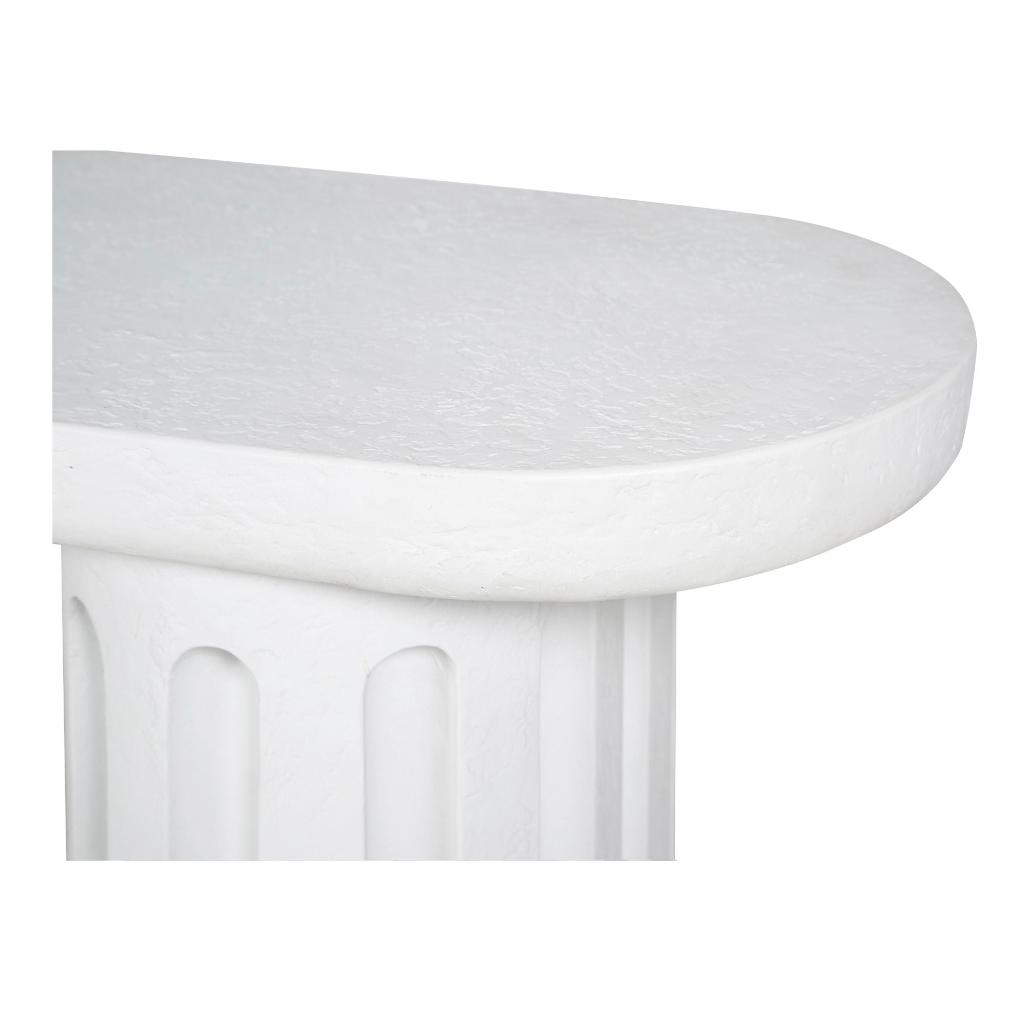 Eris - Outdoor Dining Bench - White