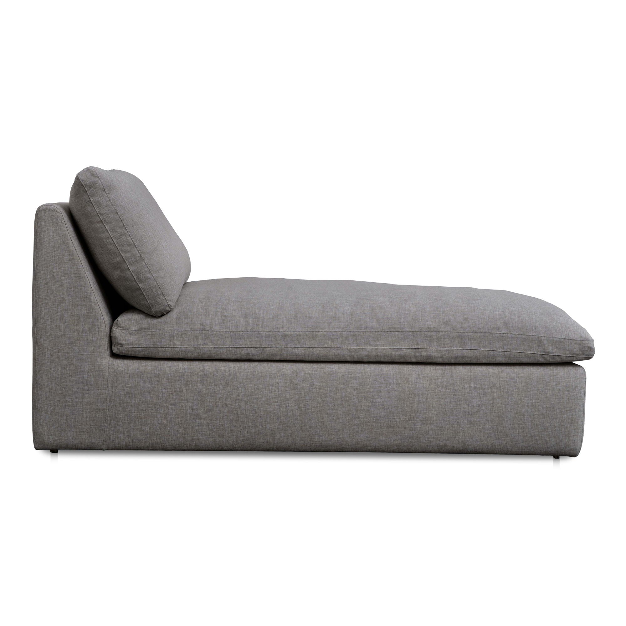 Miles - Outdoor Chaise - Light Gray