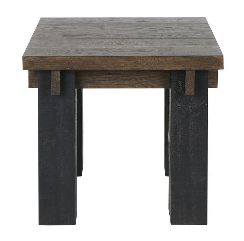 Duncan - End Table - Driftwood Black