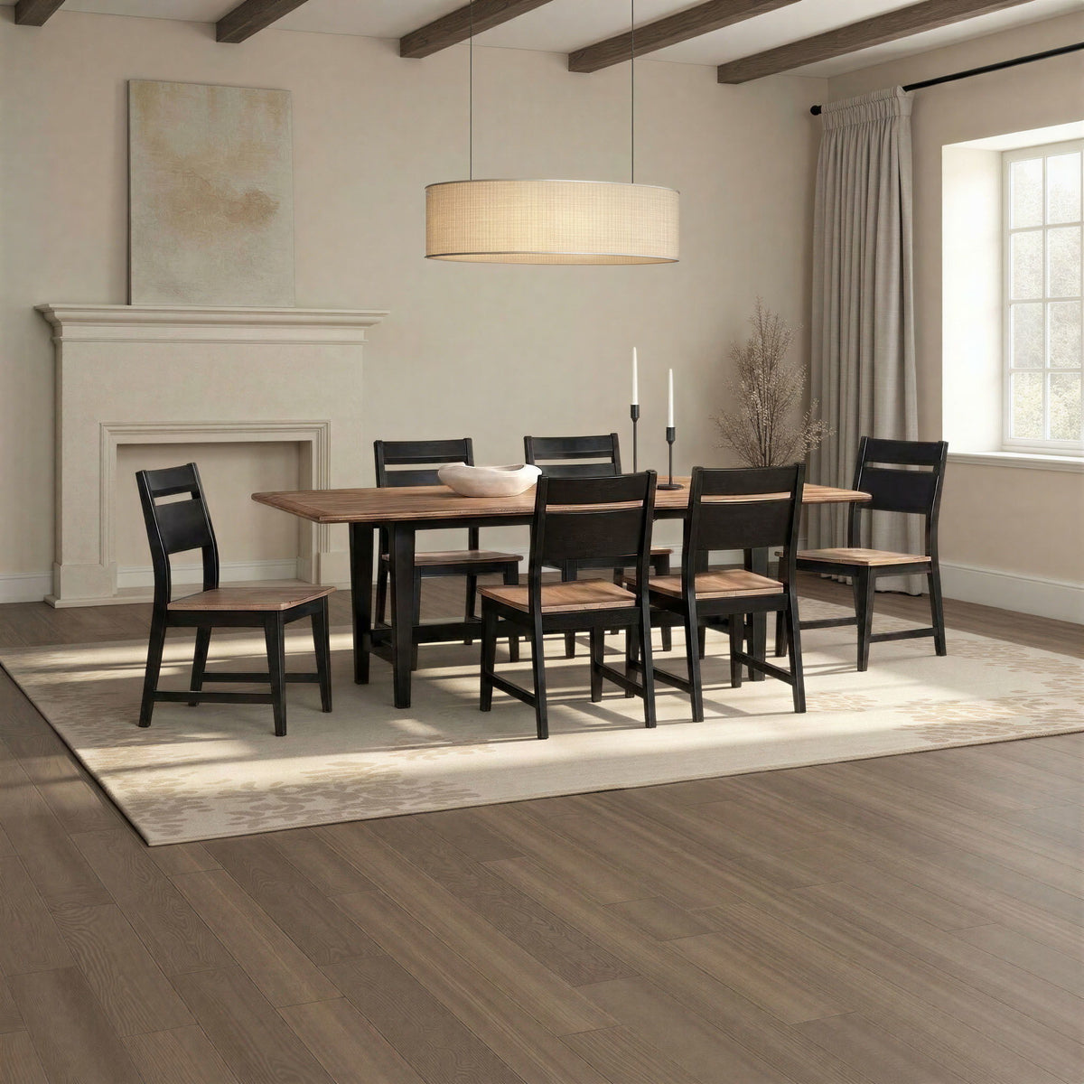 Austin - Fixed Top Trestle Table