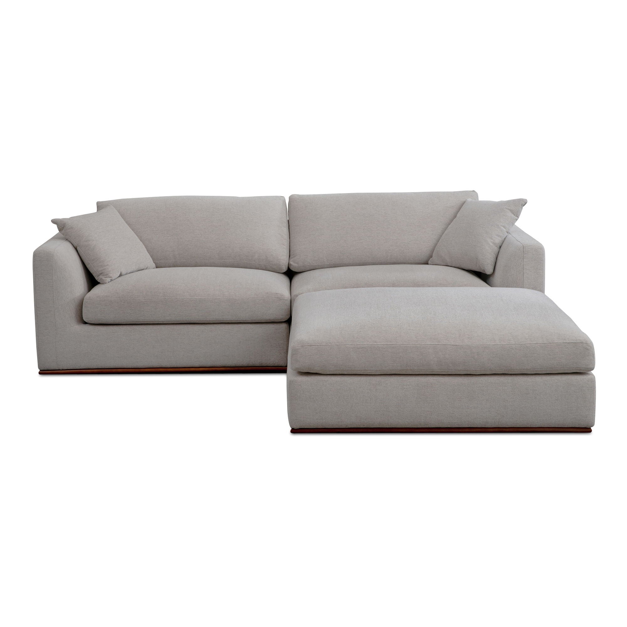 Rue - Nook Modular Sectional - Flecked Gray