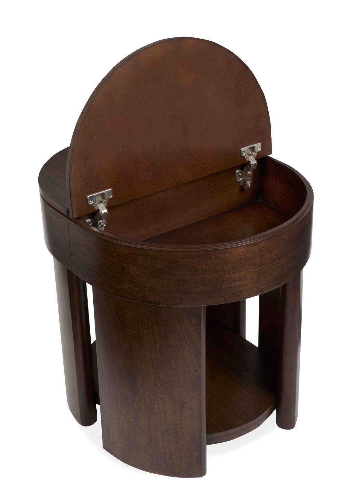 Holloway - Oval End Table - Toasted Almond