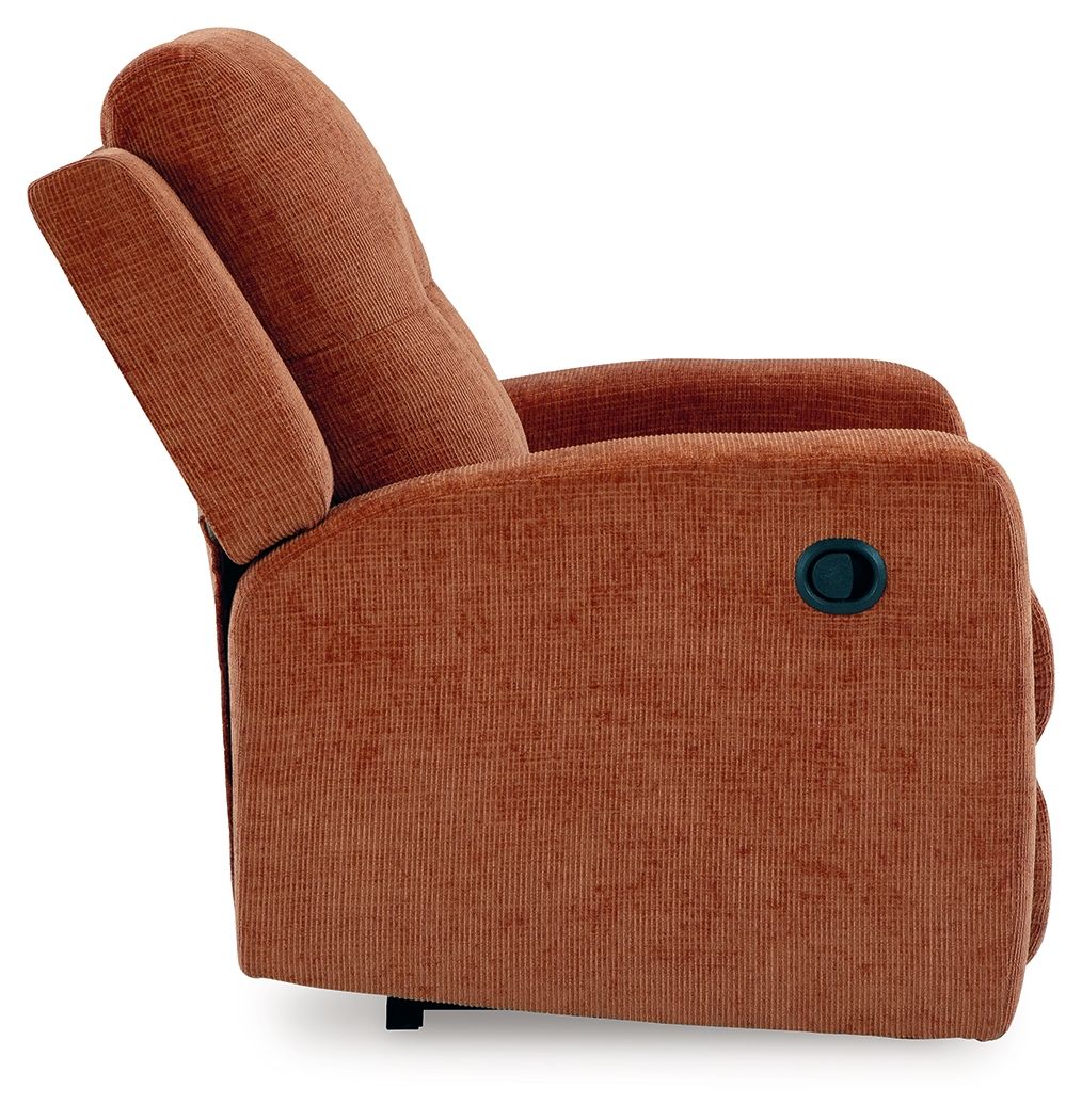 Danum - Spice - Zero Wall Recliner - Fabric