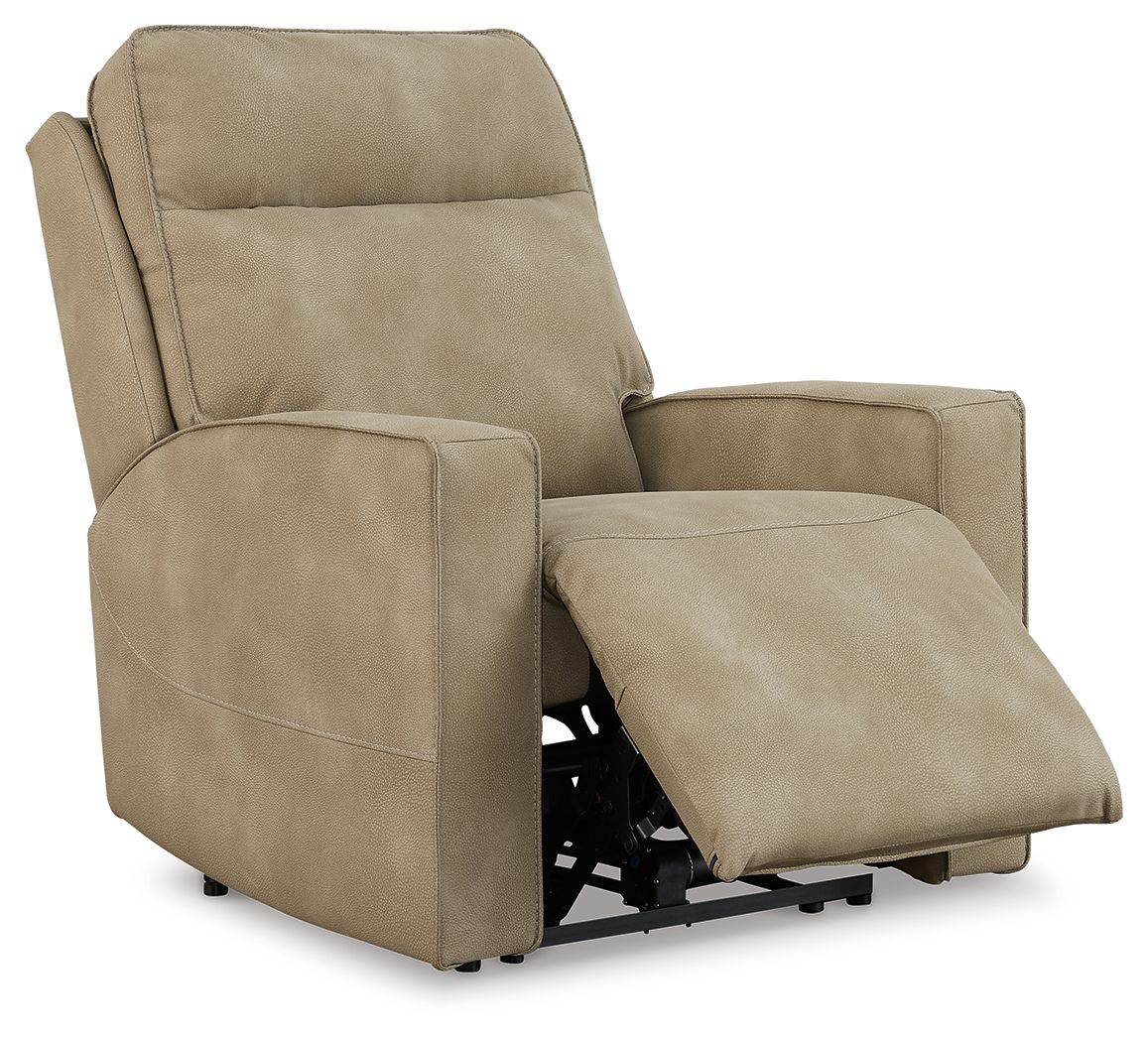 Next-gen Durapella - Sand - Power Recliner / Adj Headrest - Fabric