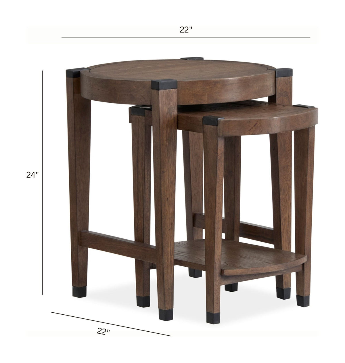 Kaysen - Nesting End Table - Wallaby