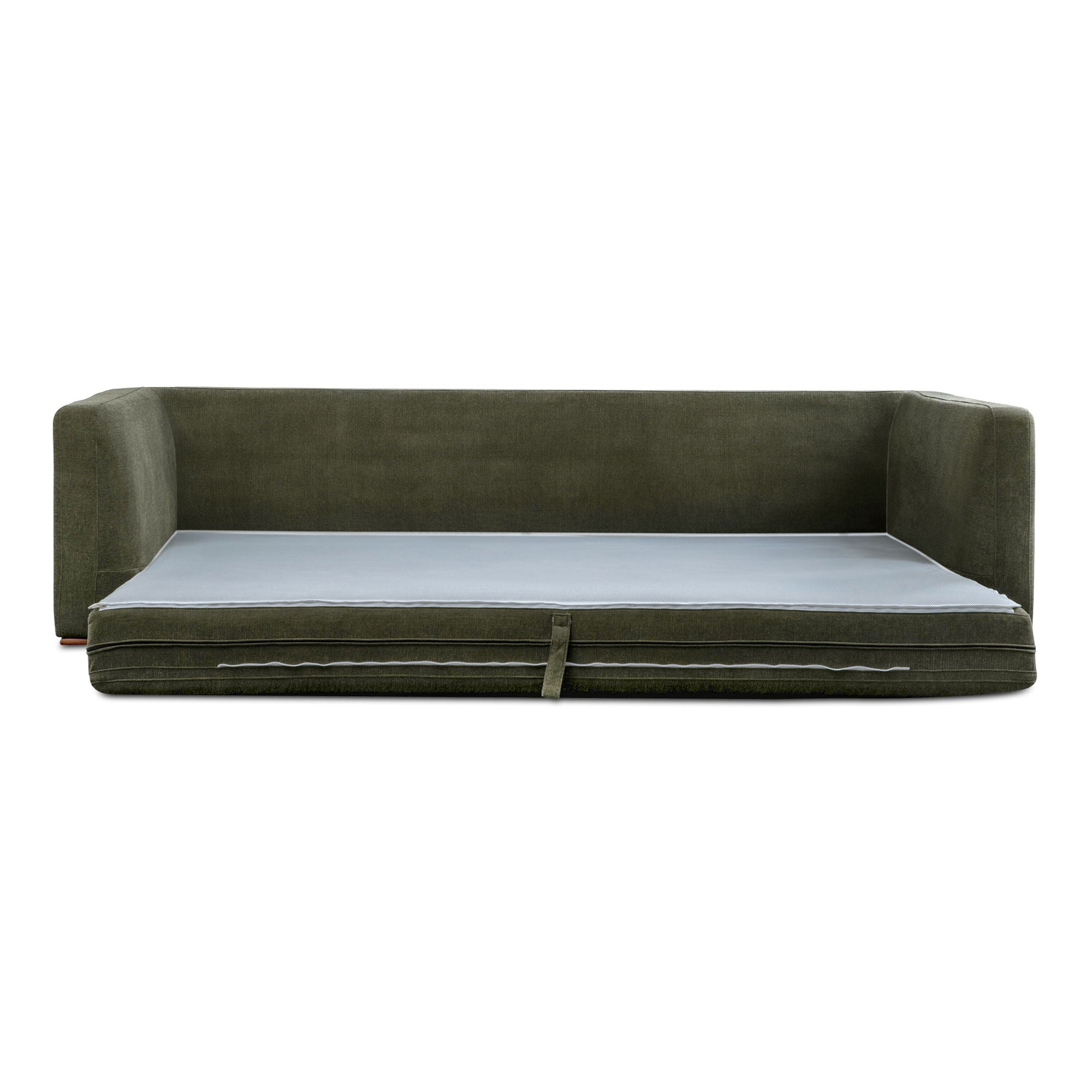 Rue - Sleeper Sofa - Deep Green