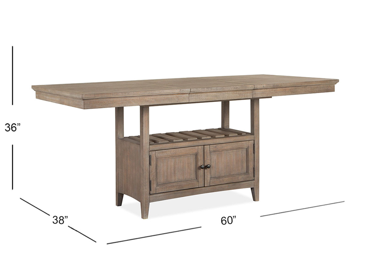 Paxton Place - Counter Table - Dovetail Gray