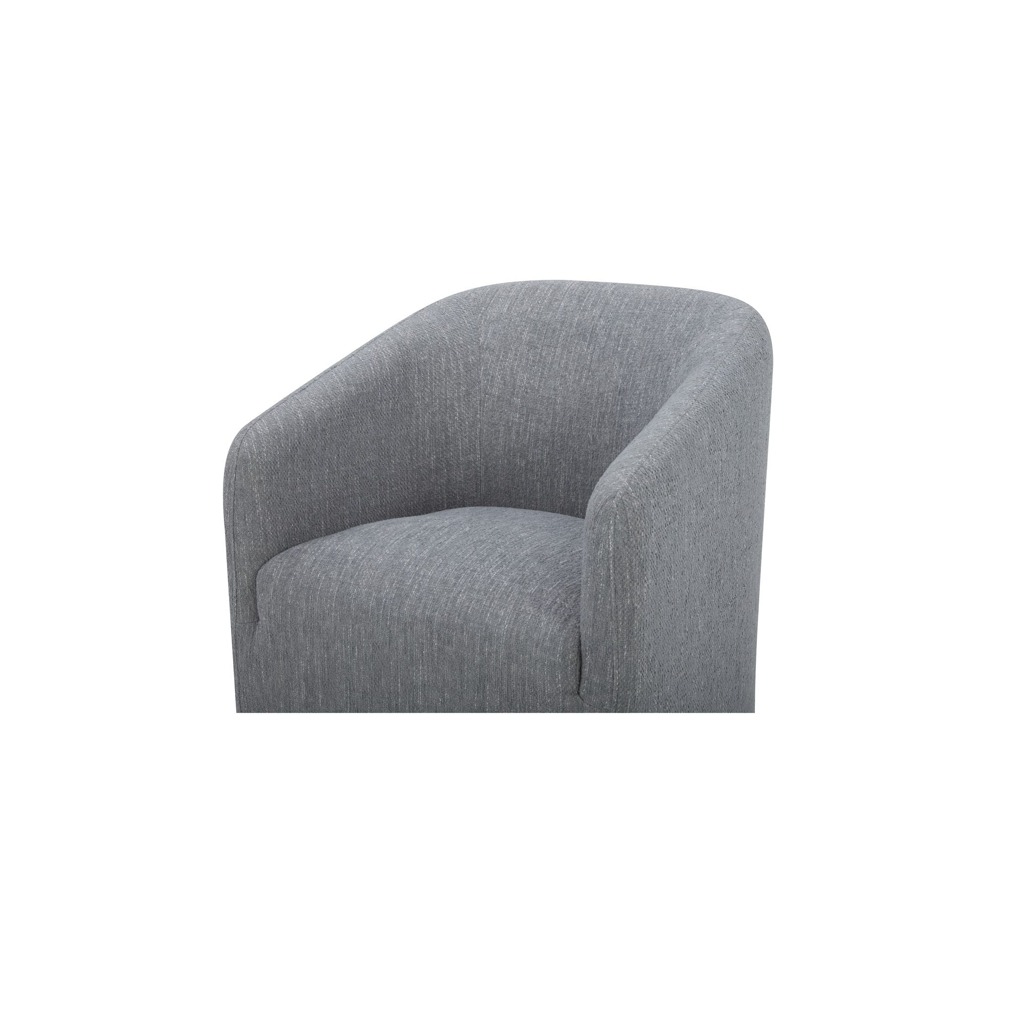 Sandy - Rolling Dining Chair - Gray