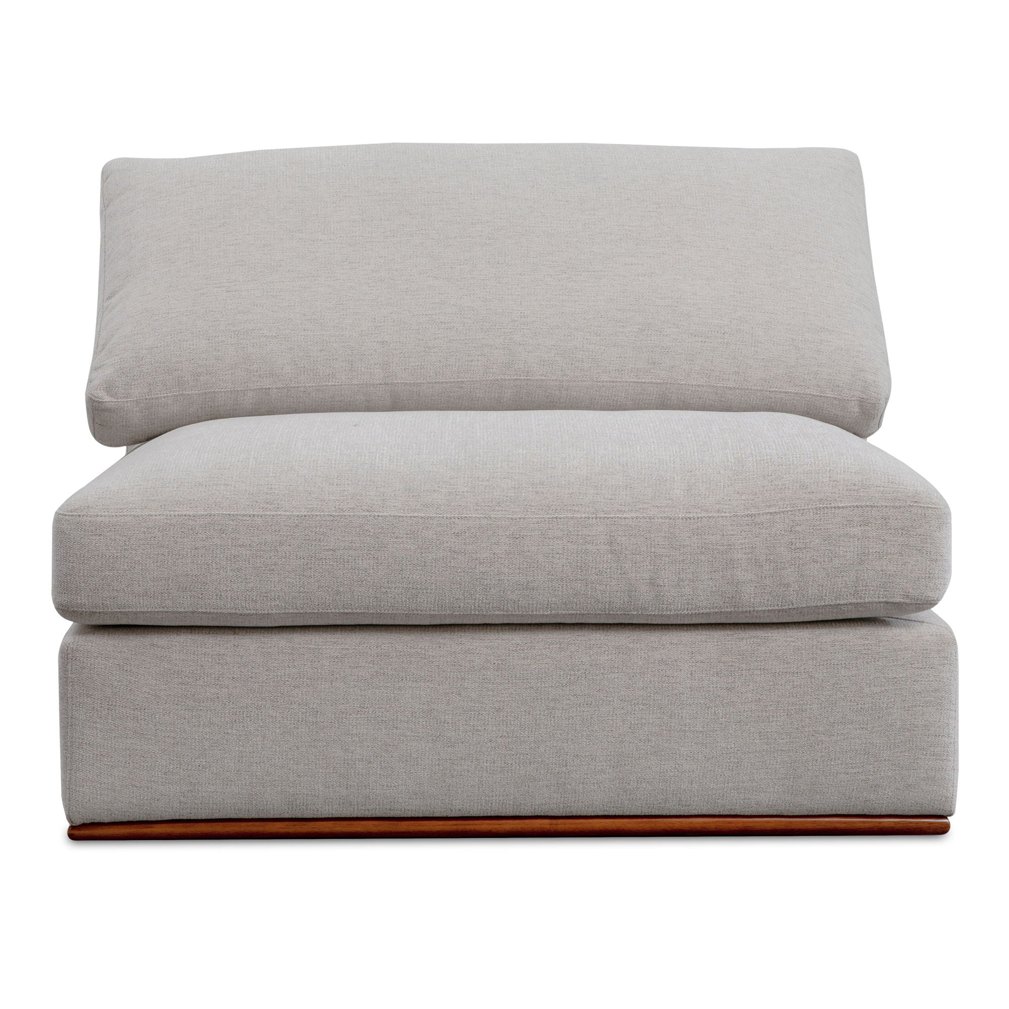 Rue - Slipper Chair - Flecked Gray